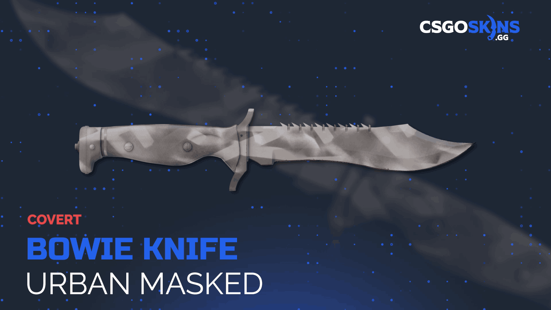 ★ Bowie Knife | Urban Masked Gameplay Showcase