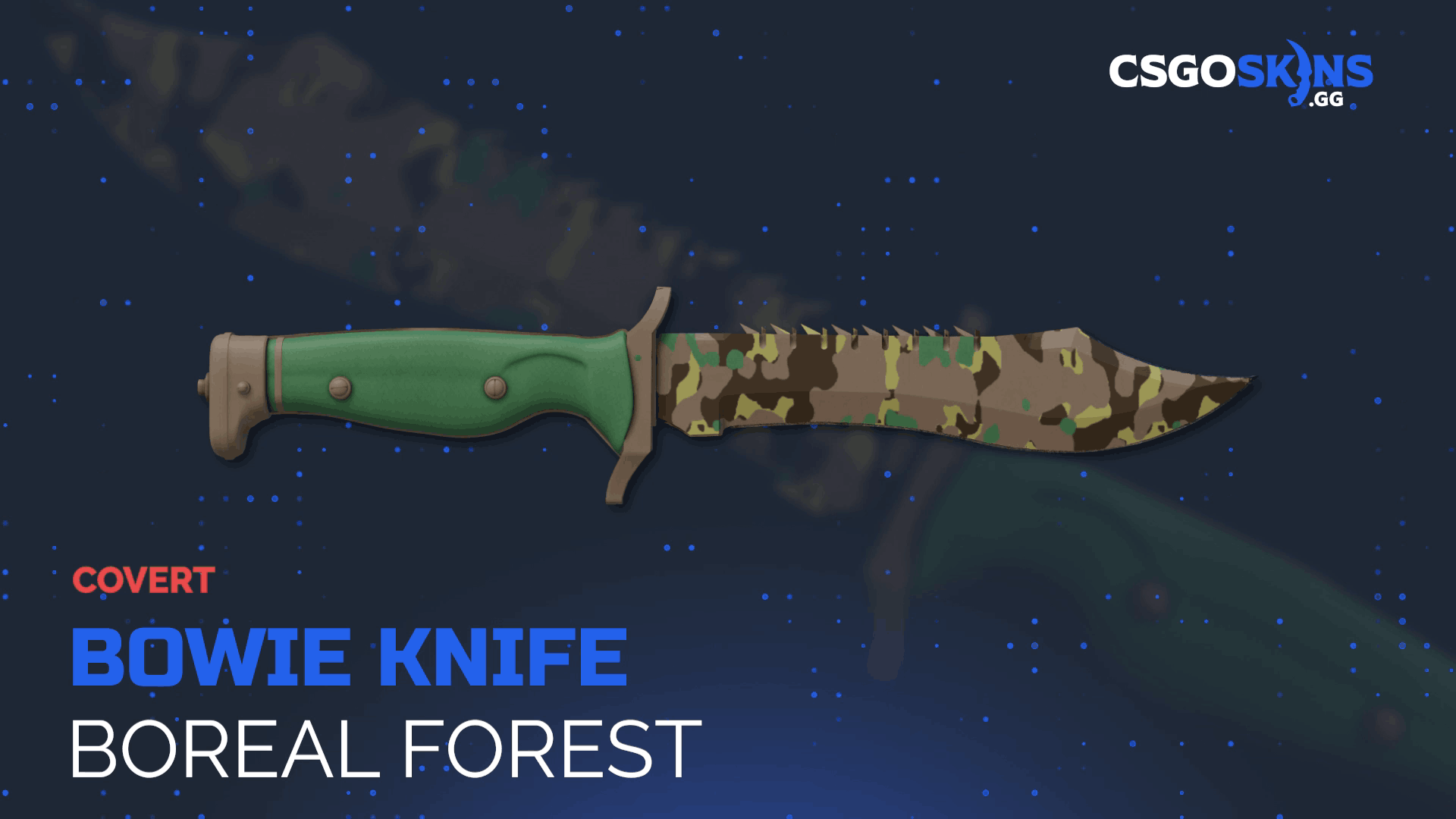 ★ Bowie Knife | Boreal Forest Gameplay Showcase