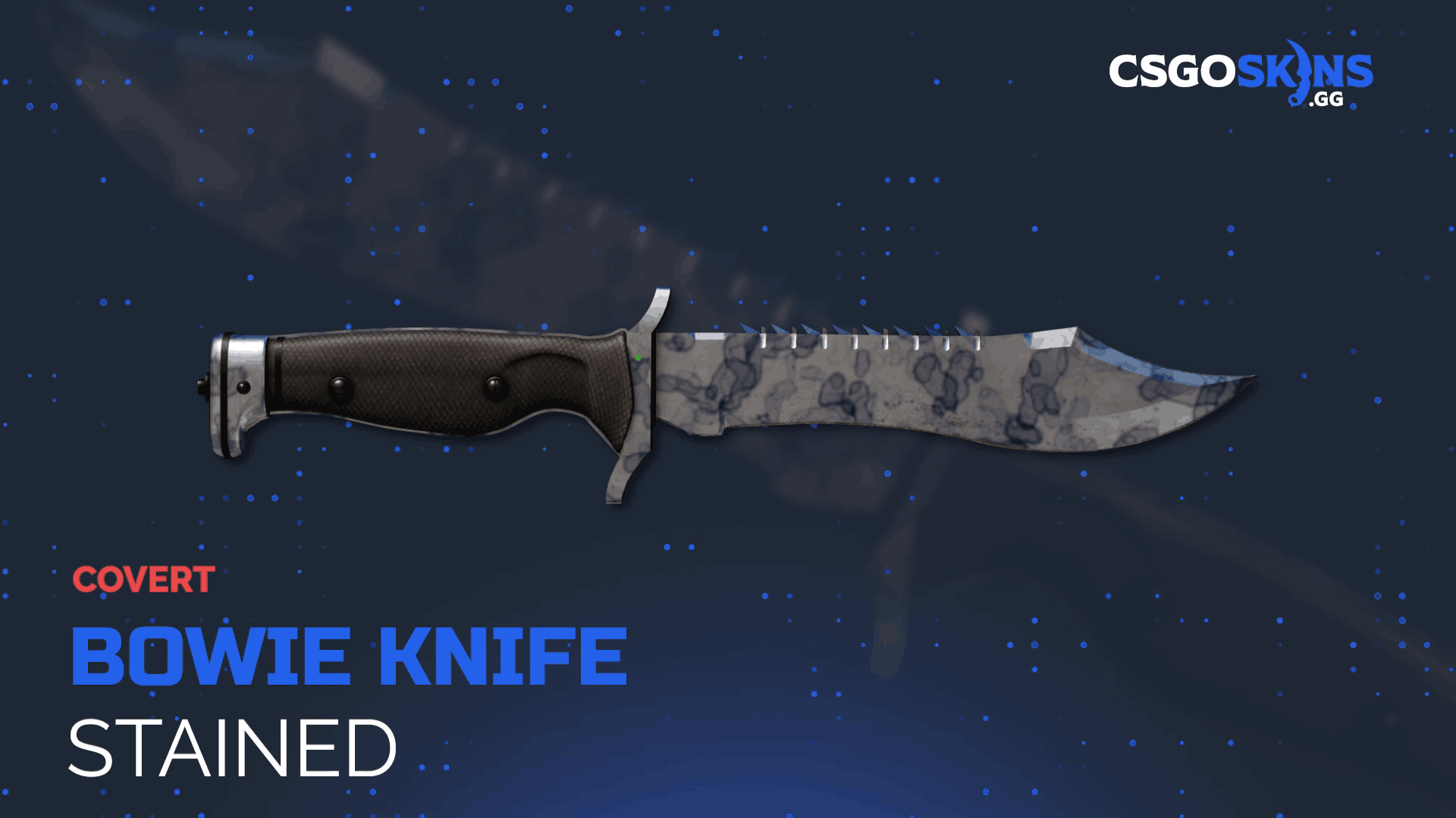 ★ Bowie Knife | Stained Gameplay Showcase