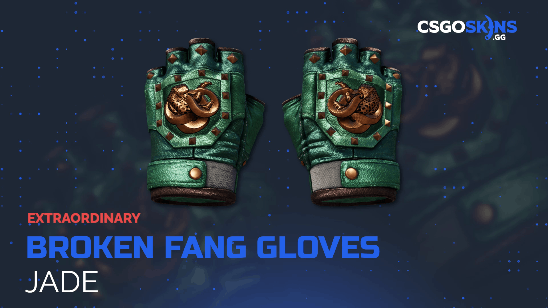 ★ Broken Fang Gloves | Jade Gameplay Showcase