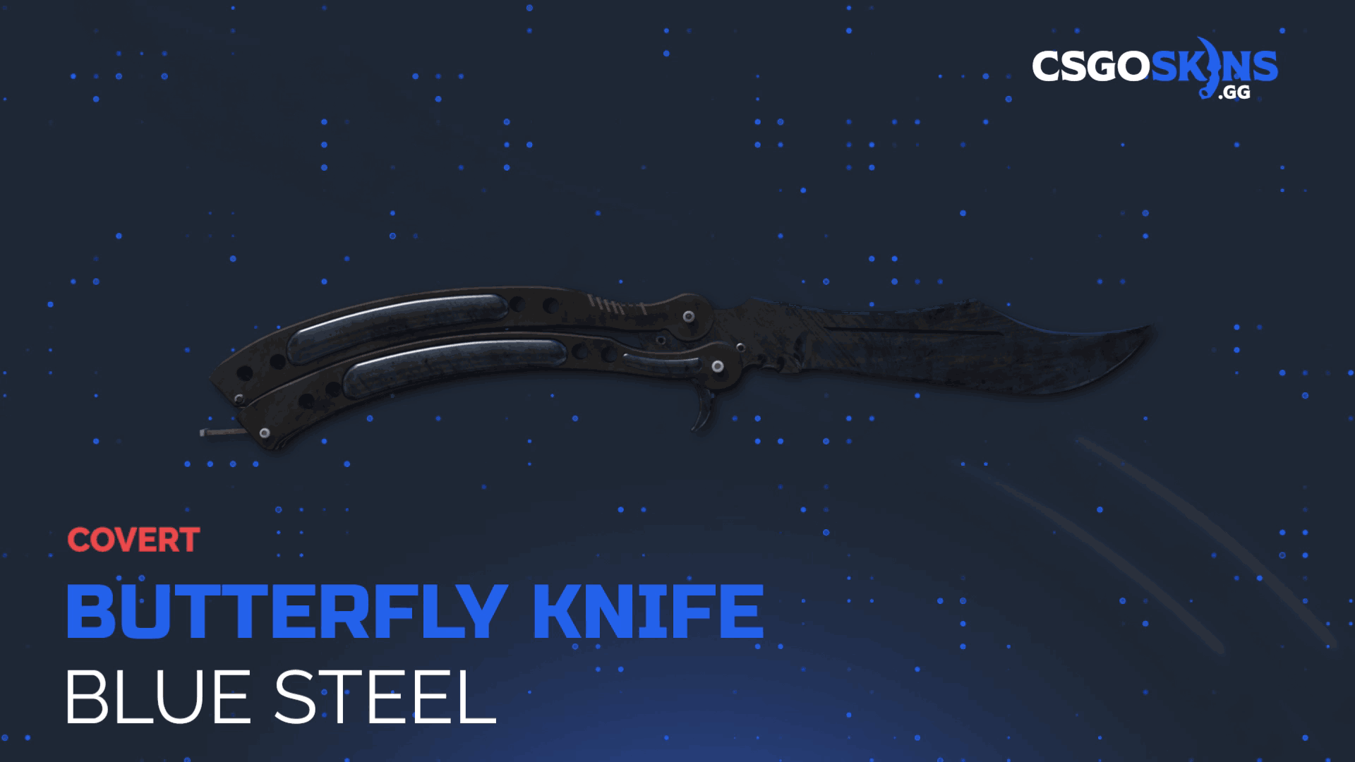 ★ Butterfly Knife | Blue Steel Gameplay Showcase