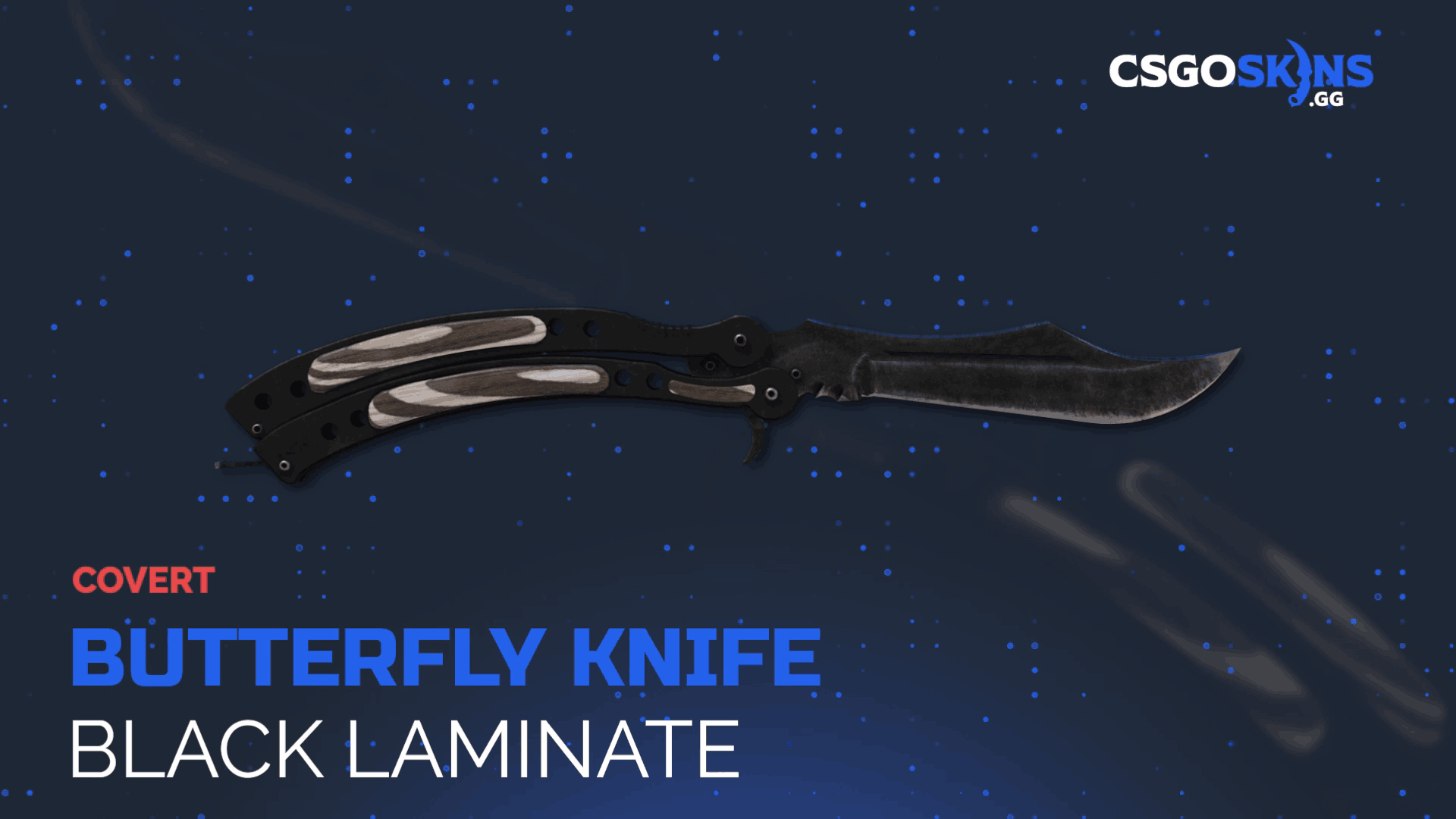 ★ Butterfly Knife | Black Laminate Gameplay Showcase