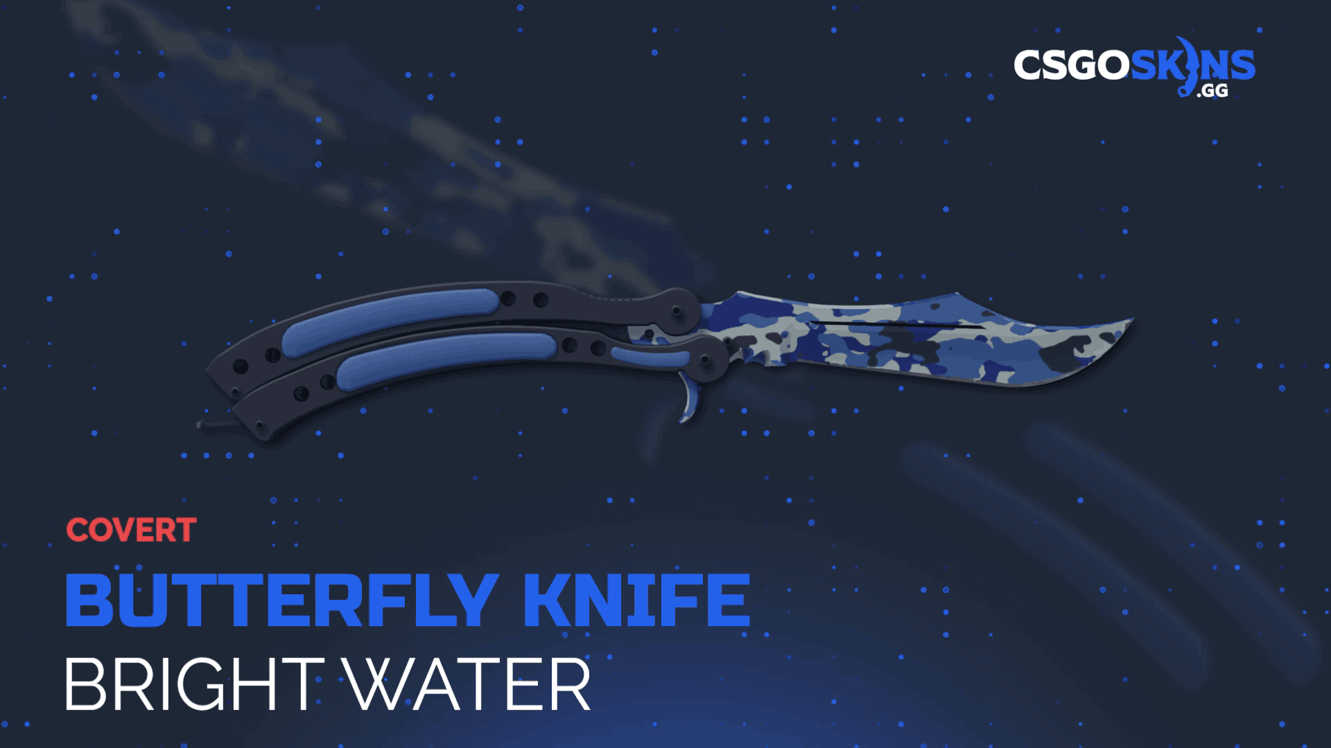 ★ Butterfly Knife | Bright Water Gameplay Showcase