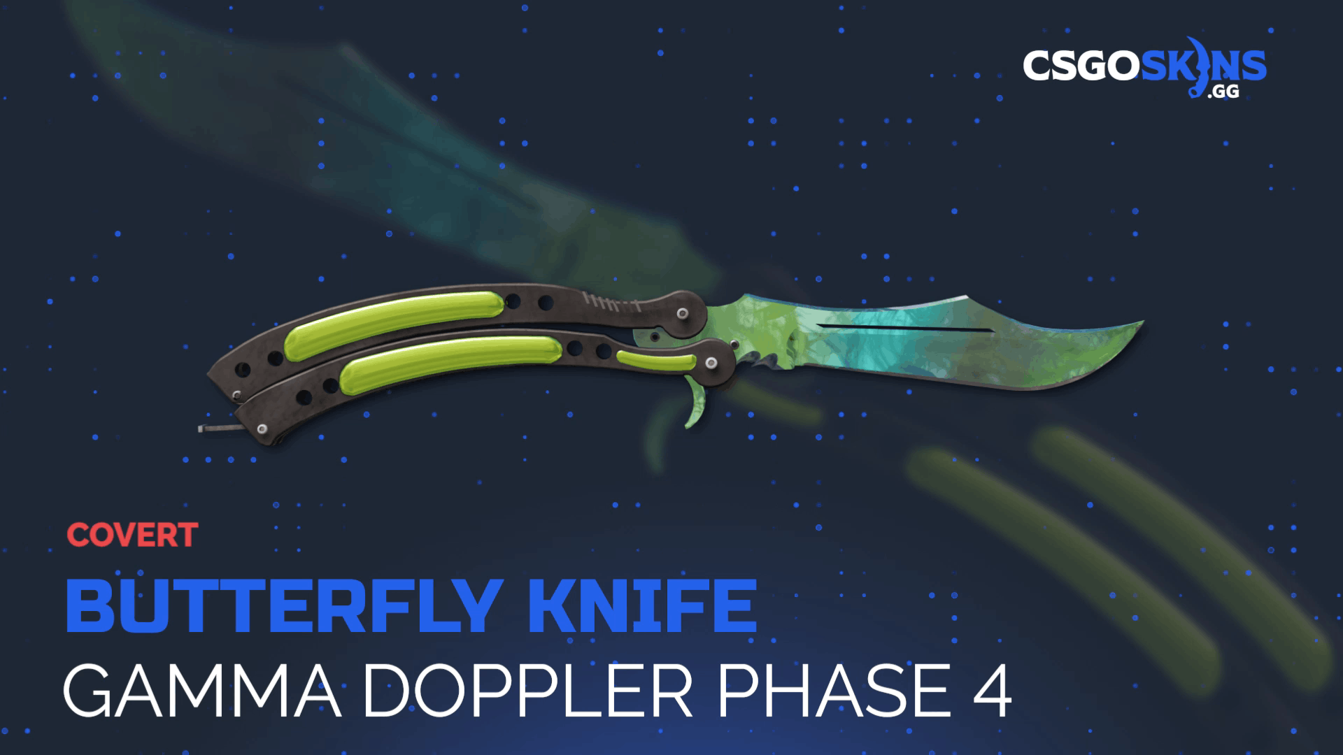 ★ Butterfly Knife | Gamma Doppler Phase 4 Gameplay Showcase