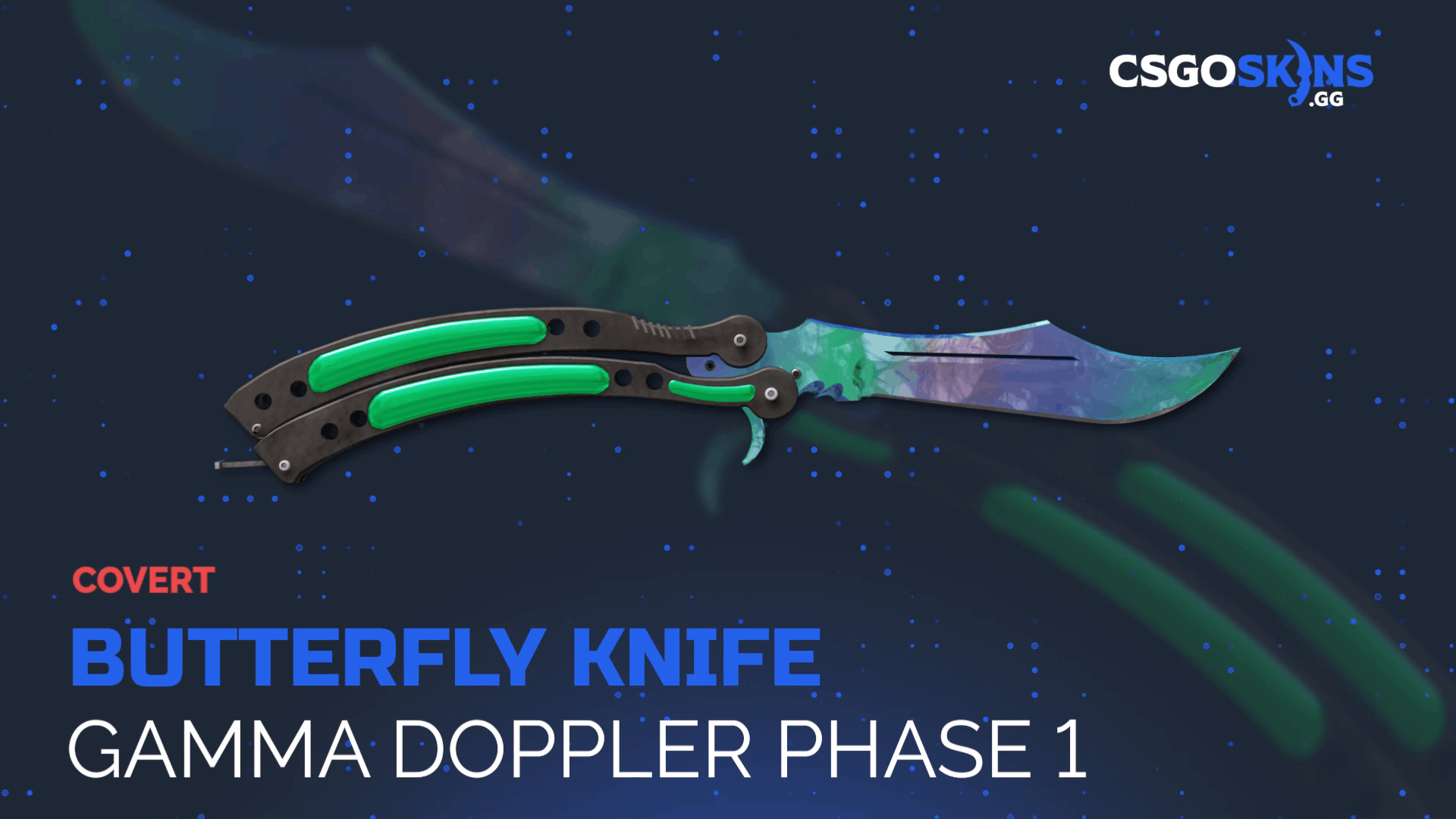 ★ Butterfly Knife | Gamma Doppler Phase 1 Gameplay Showcase