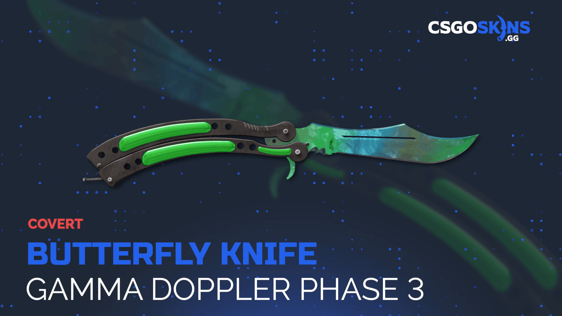 ★ Butterfly Knife | Gamma Doppler Phase 3 Gameplay Showcase