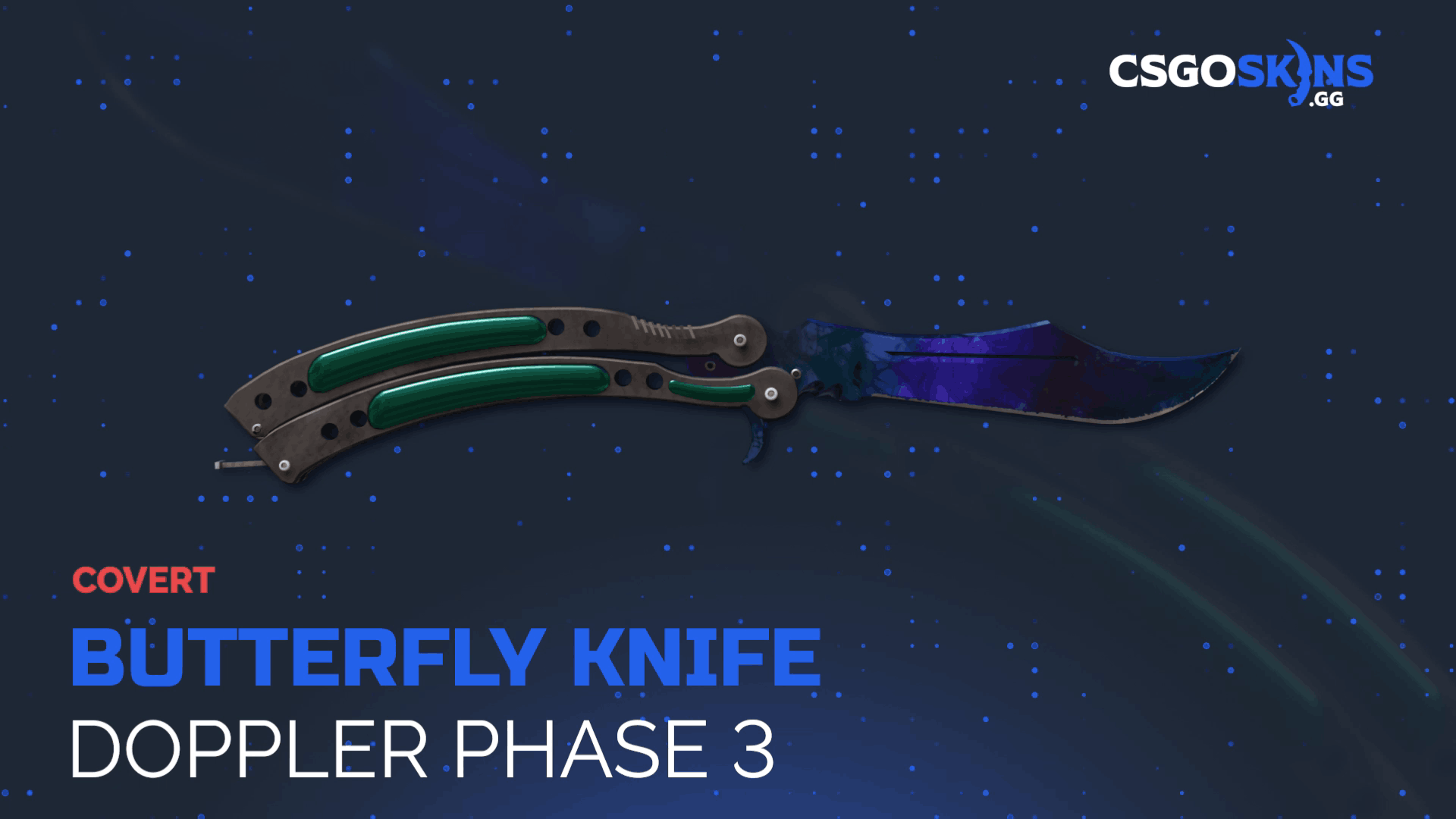 ★ Butterfly Knife | Doppler Phase 3 Gameplay Showcase