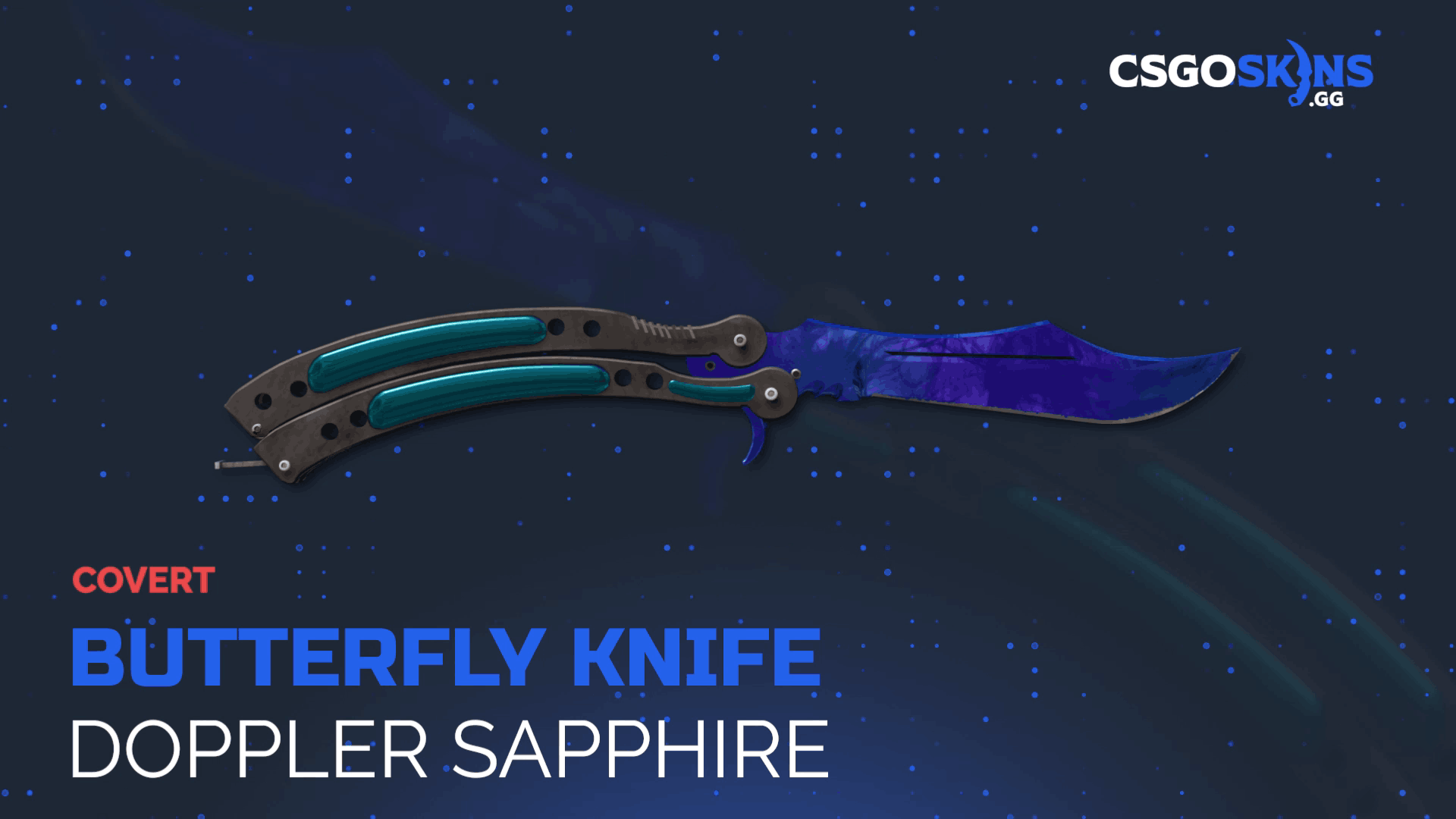 ★ Butterfly Knife | Doppler Sapphire Gameplay Showcase