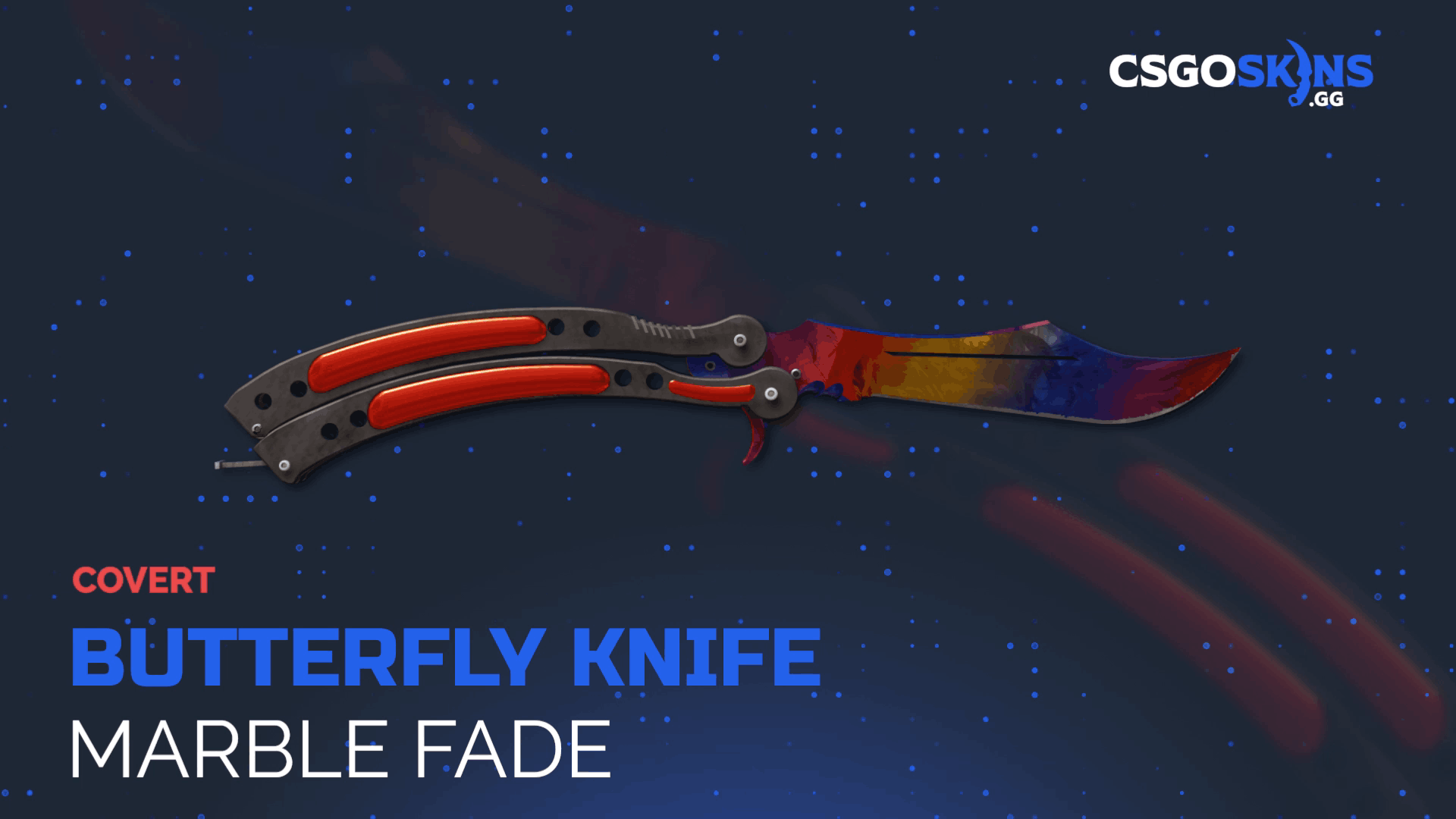 ★ Butterfly Knife | Marble Fade Gameplay Showcase