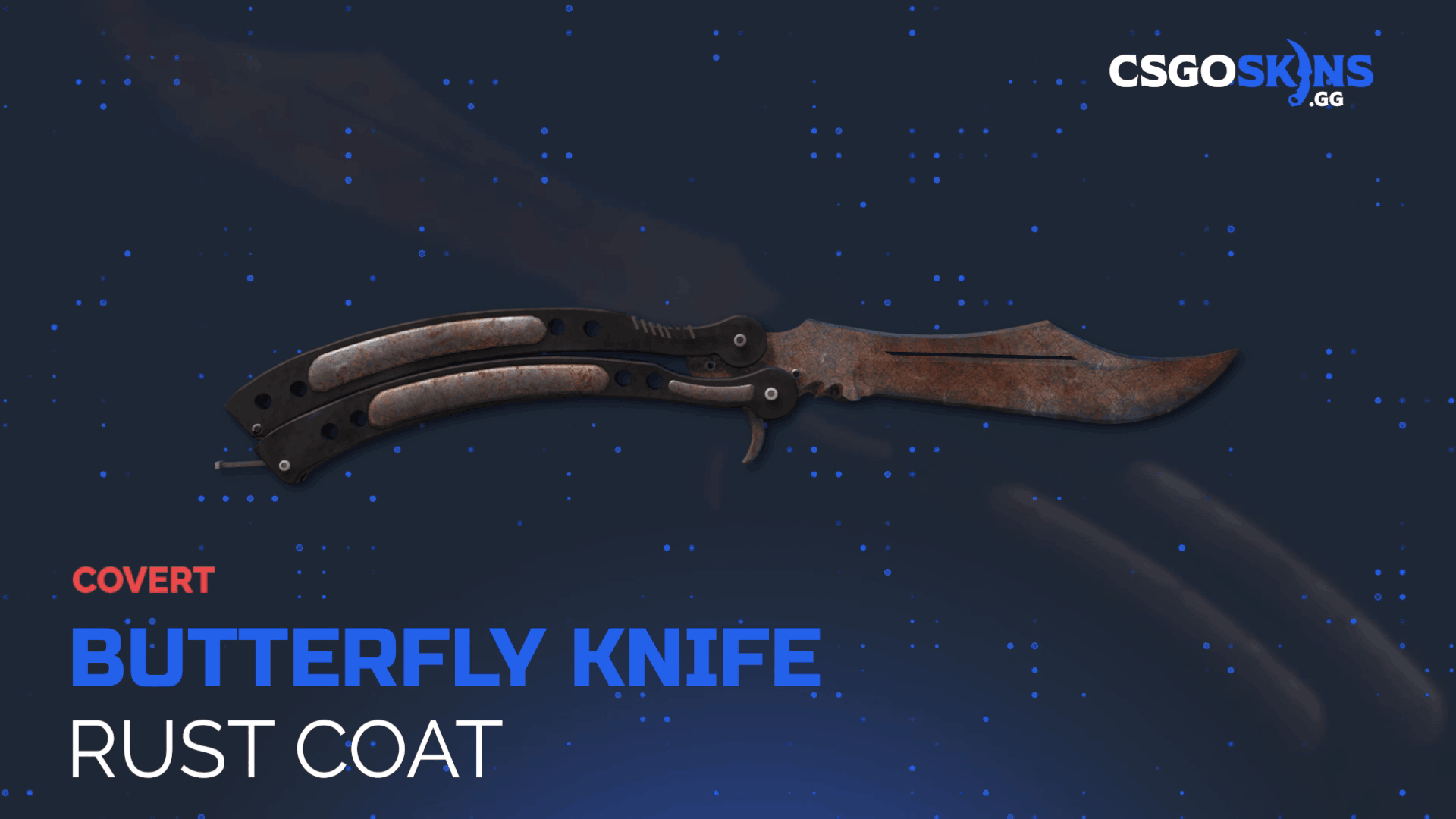 ★ Butterfly Knife | Rust Coat Gameplay Showcase