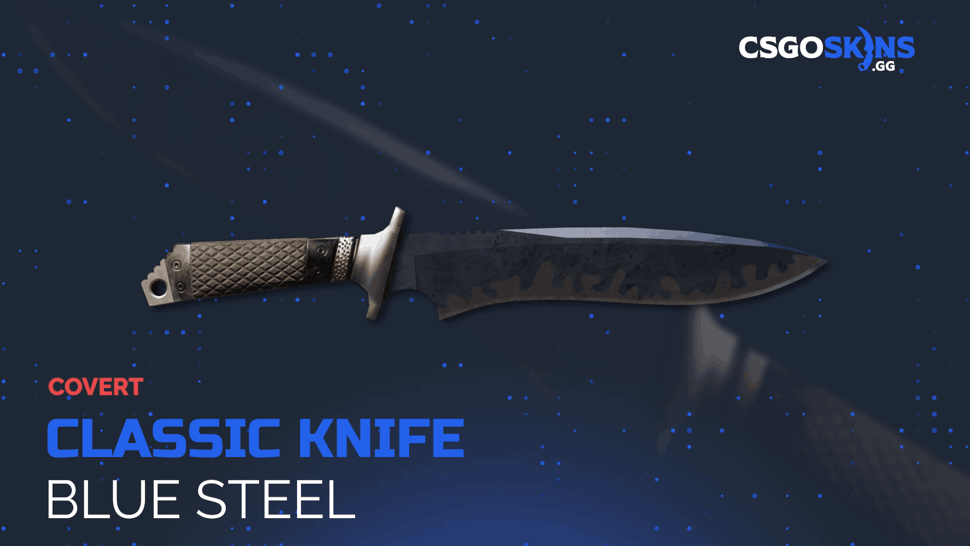 ★ Classic Knife | Blue Steel Gameplay Showcase