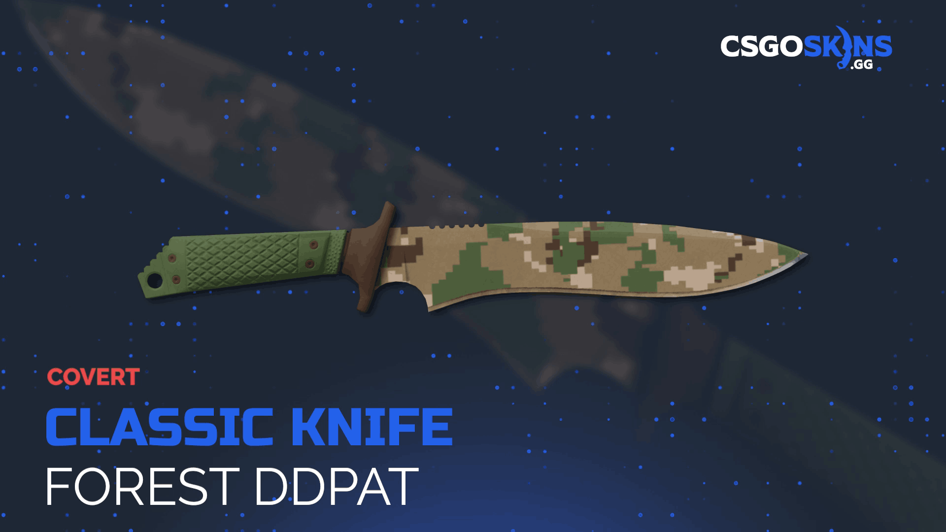★ Classic Knife | Forest DDPAT Gameplay Showcase
