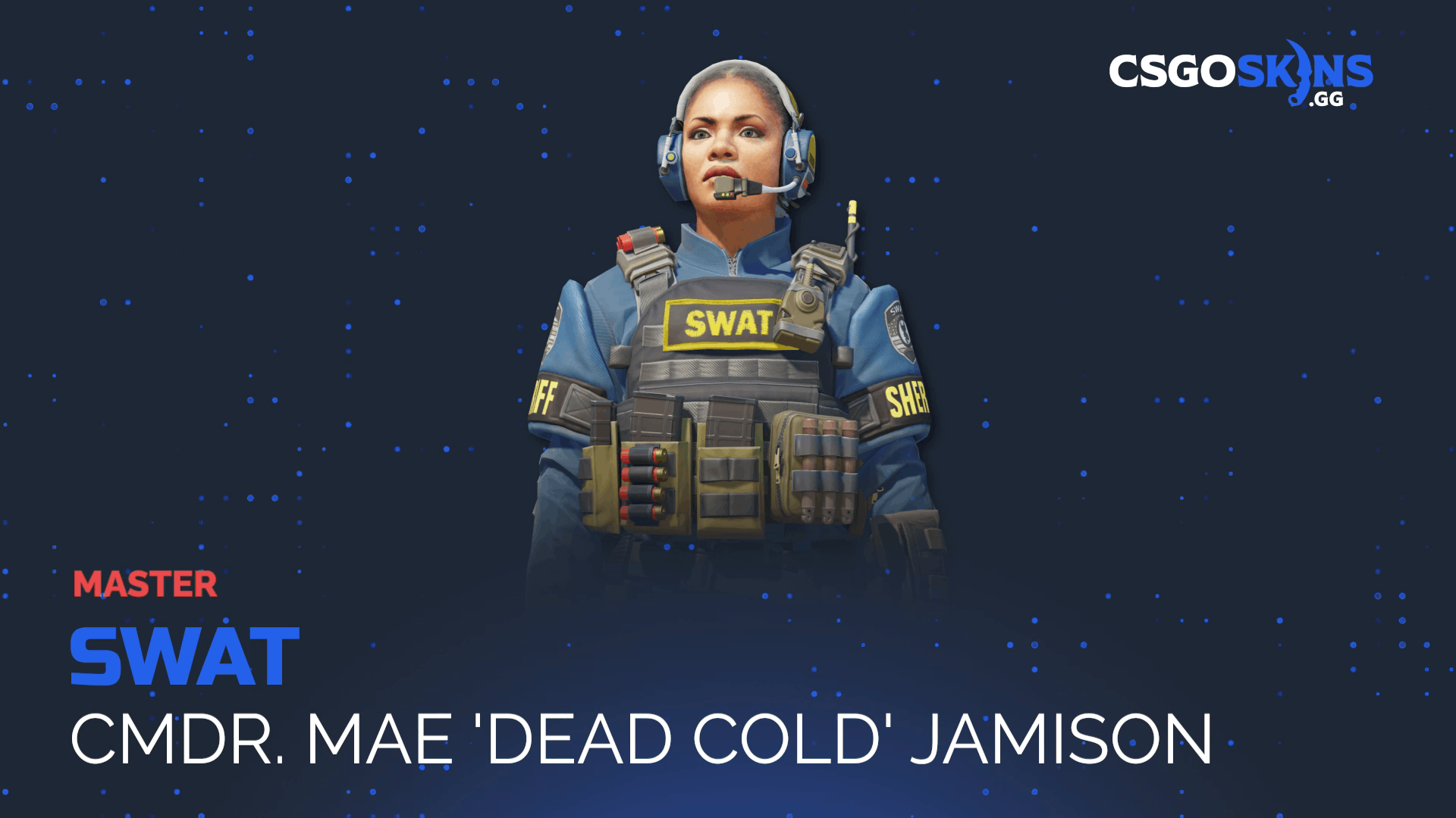 Cmdr. Mae 'Dead Cold' Jamison | SWAT Gameplay Showcase