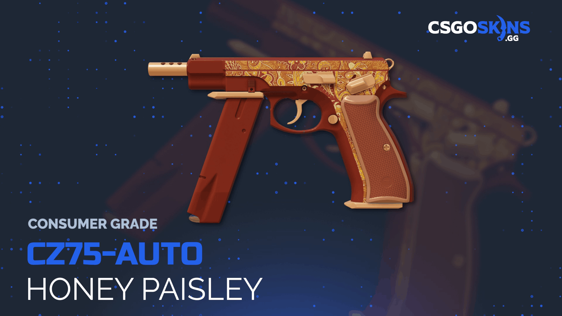 CZ75-Auto | Honey Paisley Gameplay Showcase