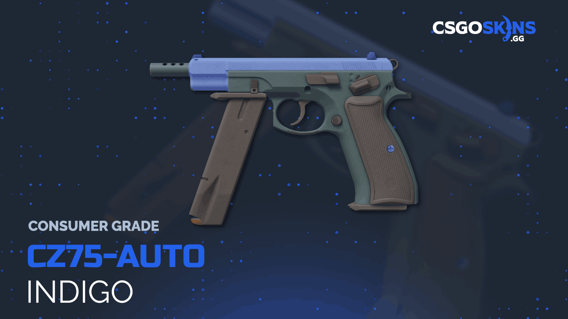 CZ75-Auto | Indigo Gameplay Showcase