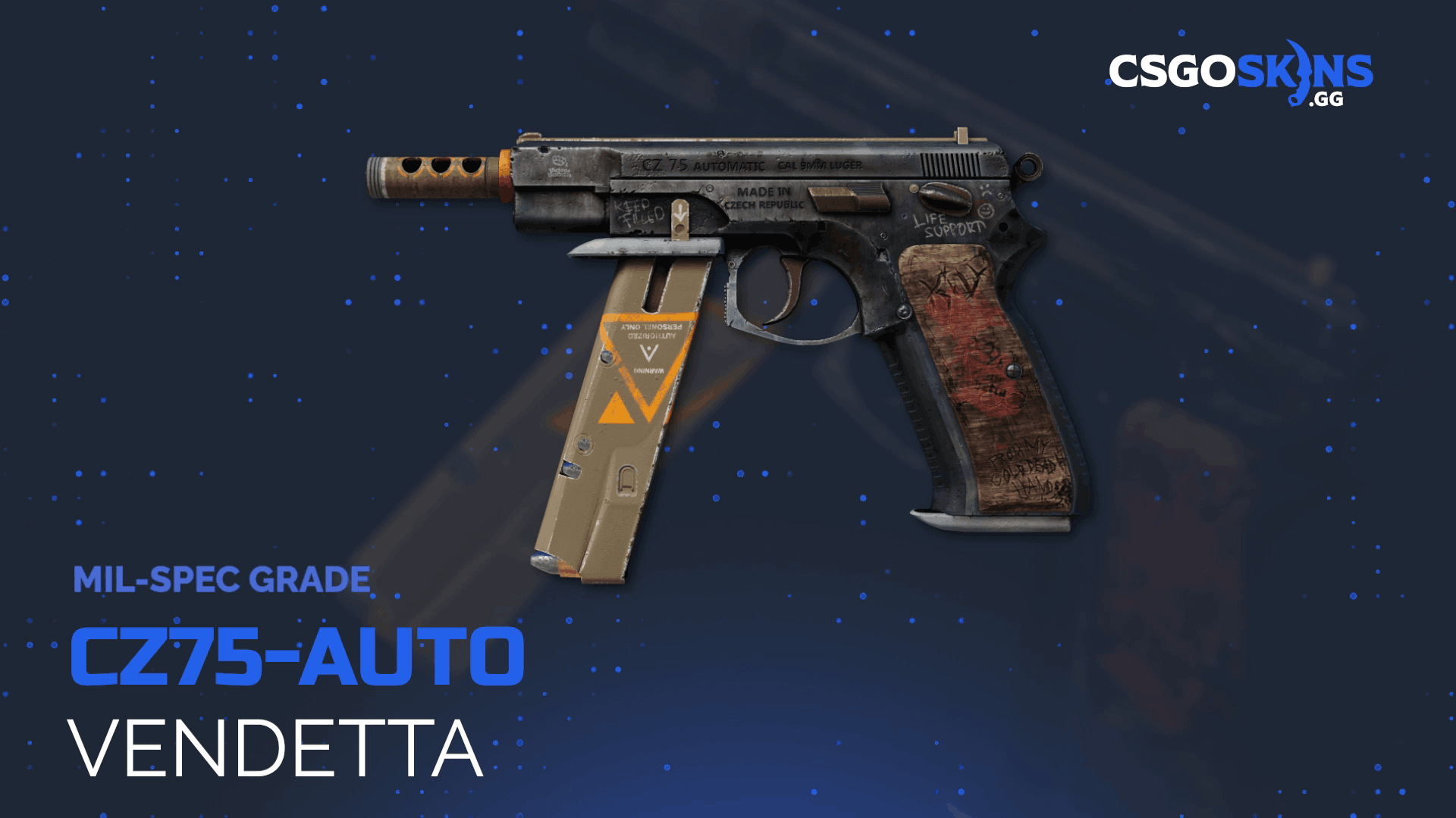 CZ75-Auto | Vendetta Gameplay Showcase