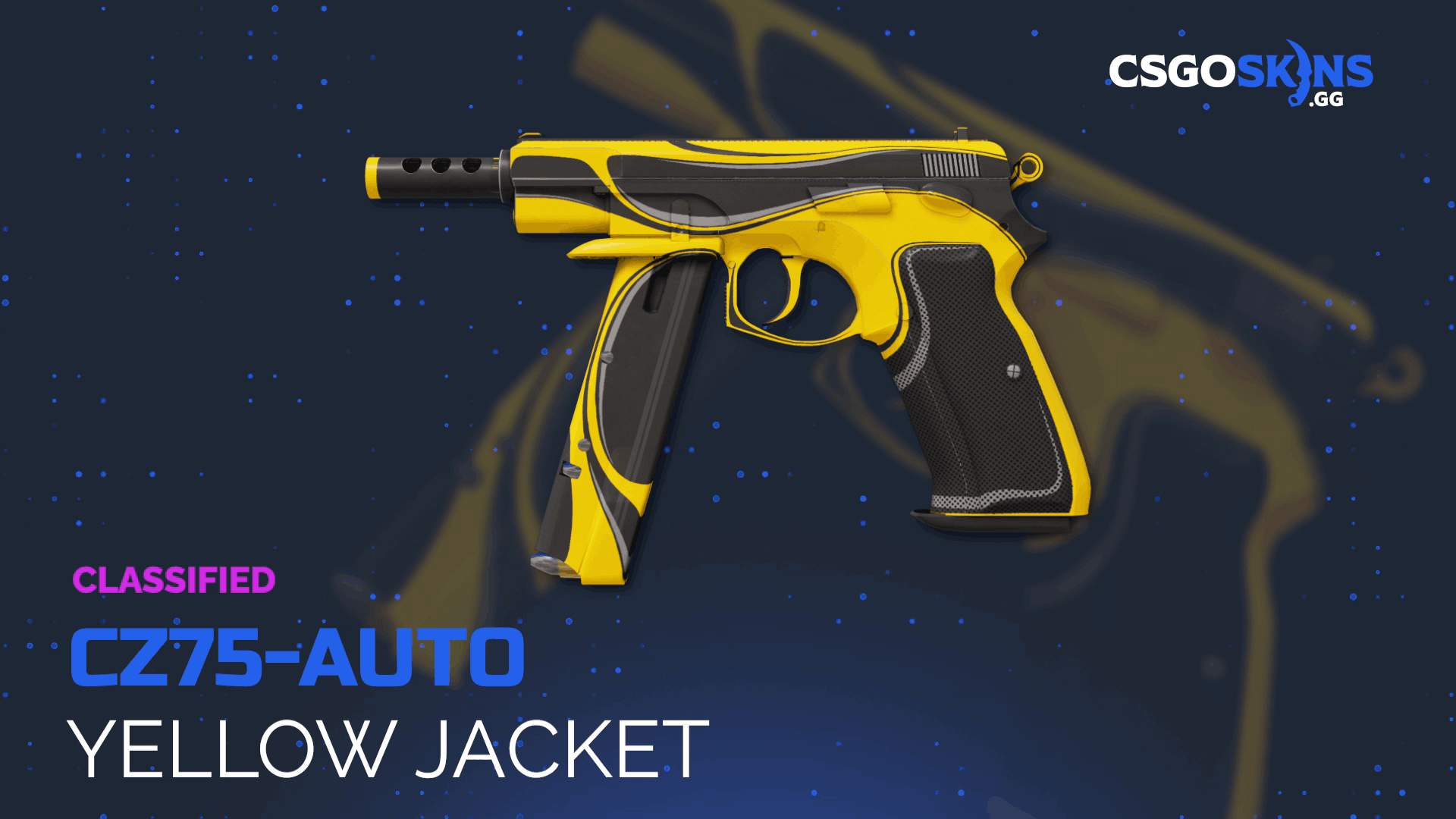 CZ75-Auto | Yellow Jacket Gameplay Showcase