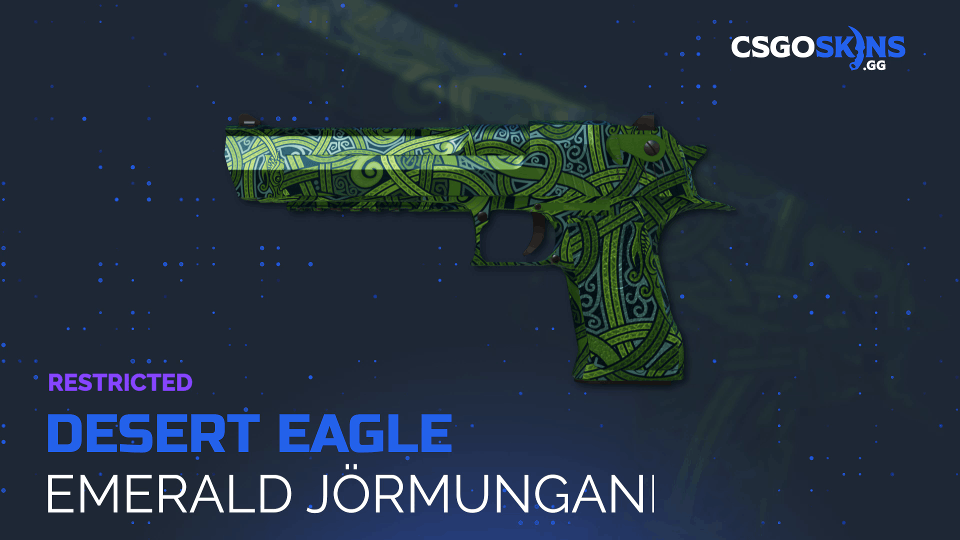 Desert Eagle | Emerald Jörmungandr Gameplay Showcase