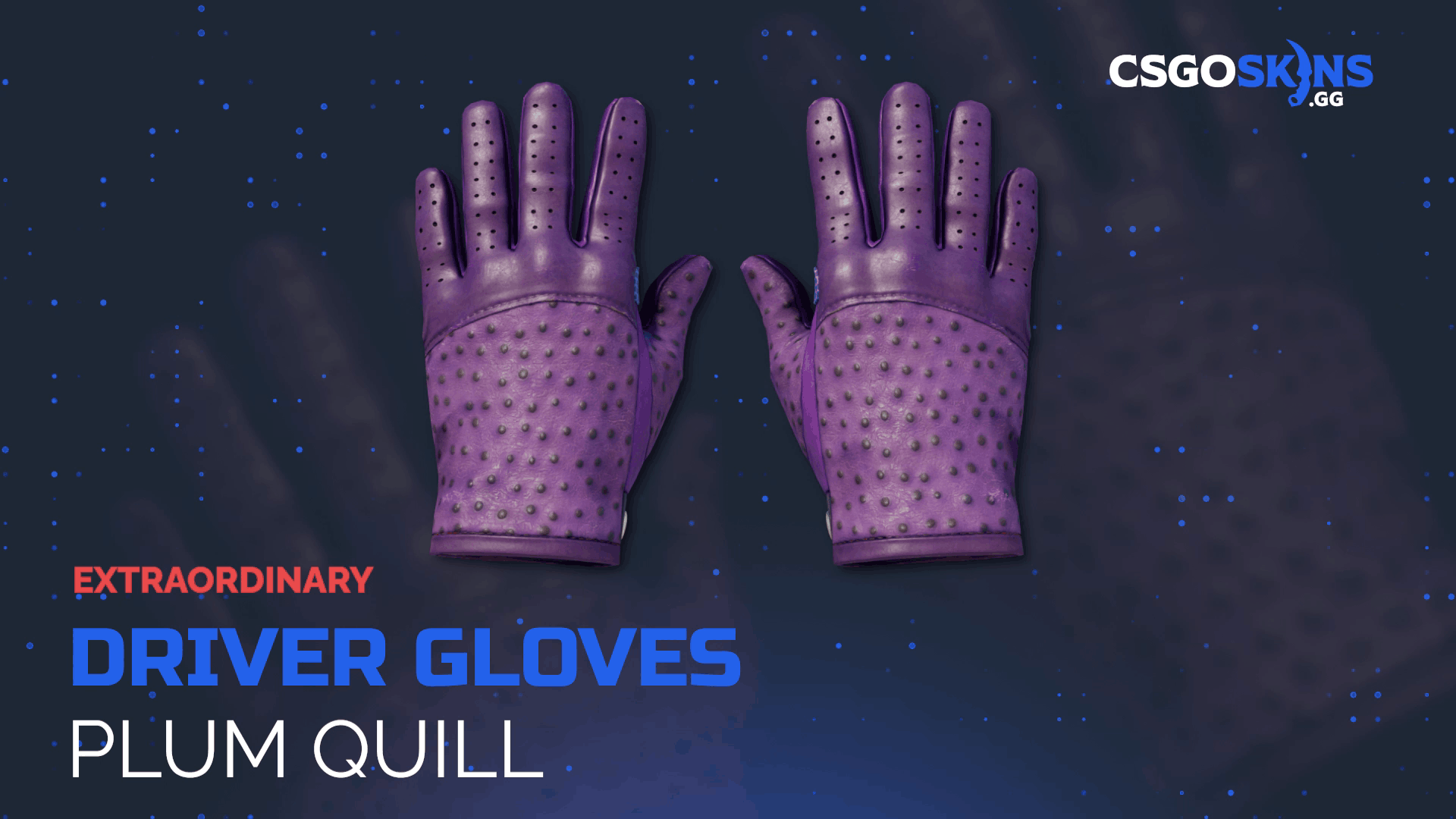 ★ Driver Gloves | Plum Quill Gameplay Showcase