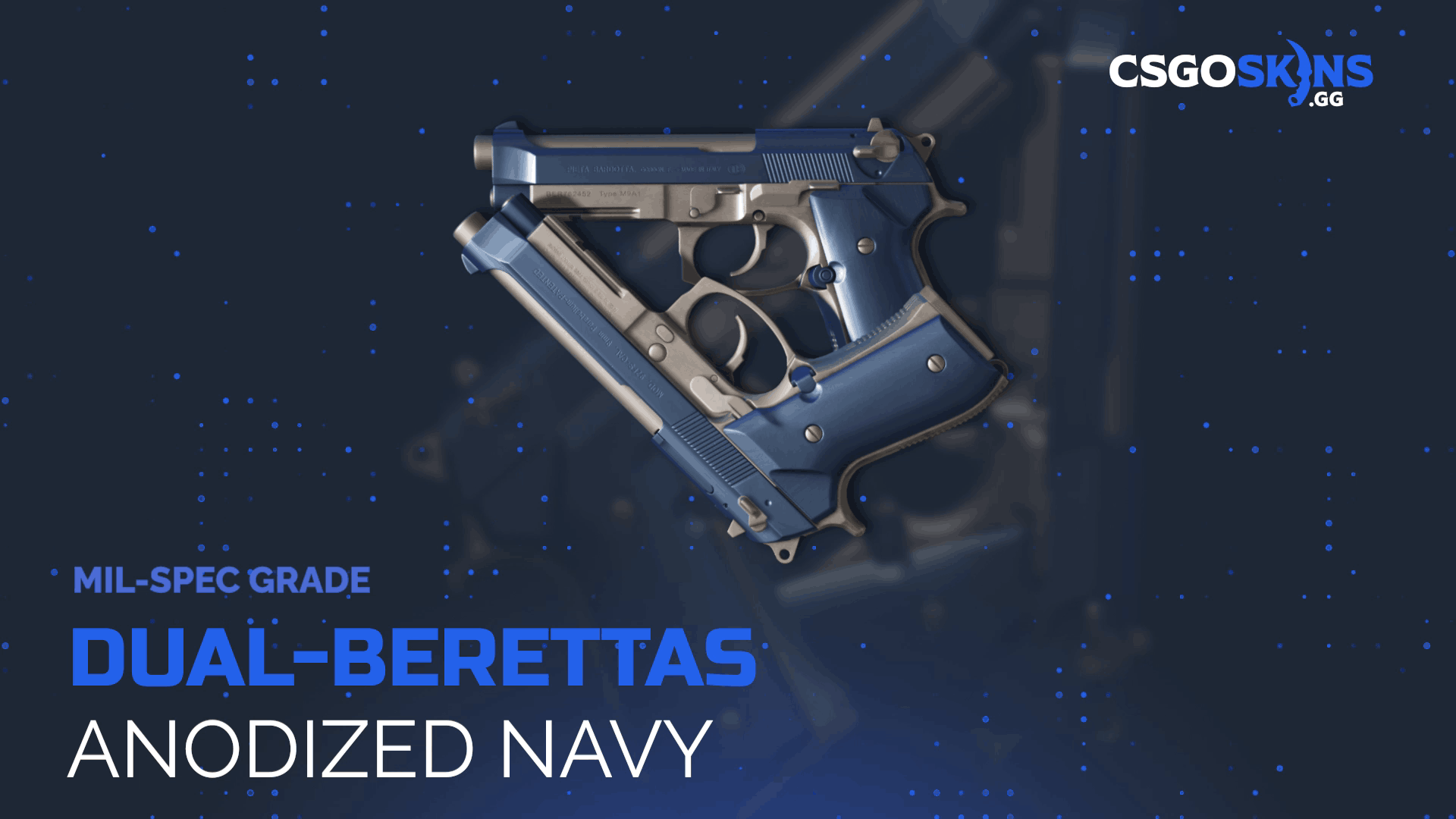 Dual Berettas | Anodized Navy Gameplay Showcase