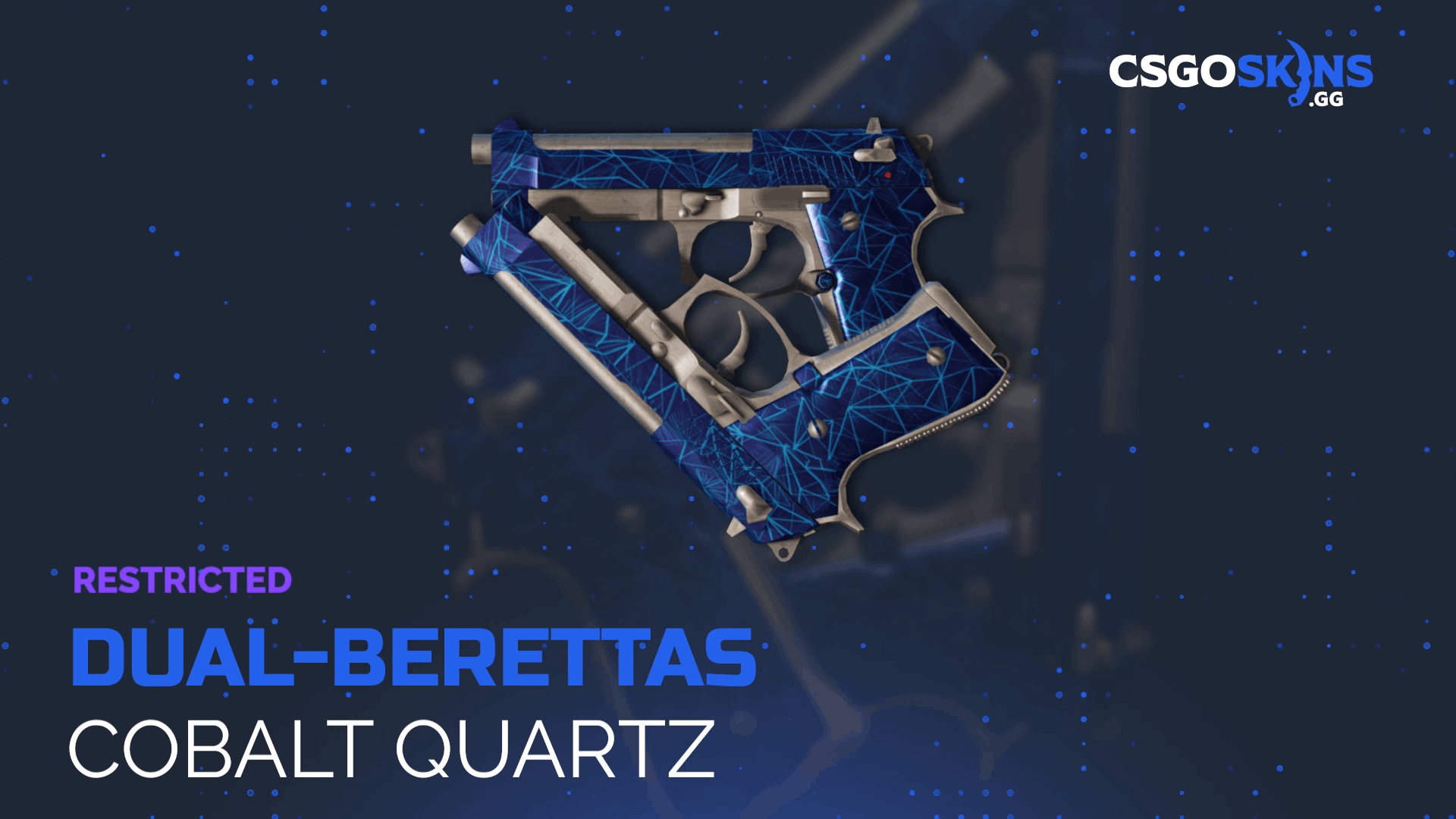 Dual Berettas | Cobalt Quartz Gameplay Showcase