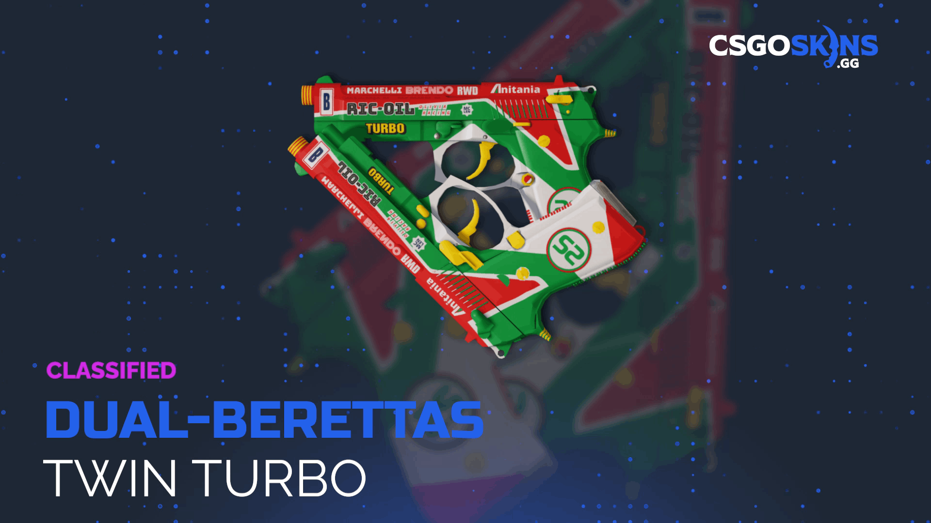 Dual Berettas | Twin Turbo Gameplay Showcase