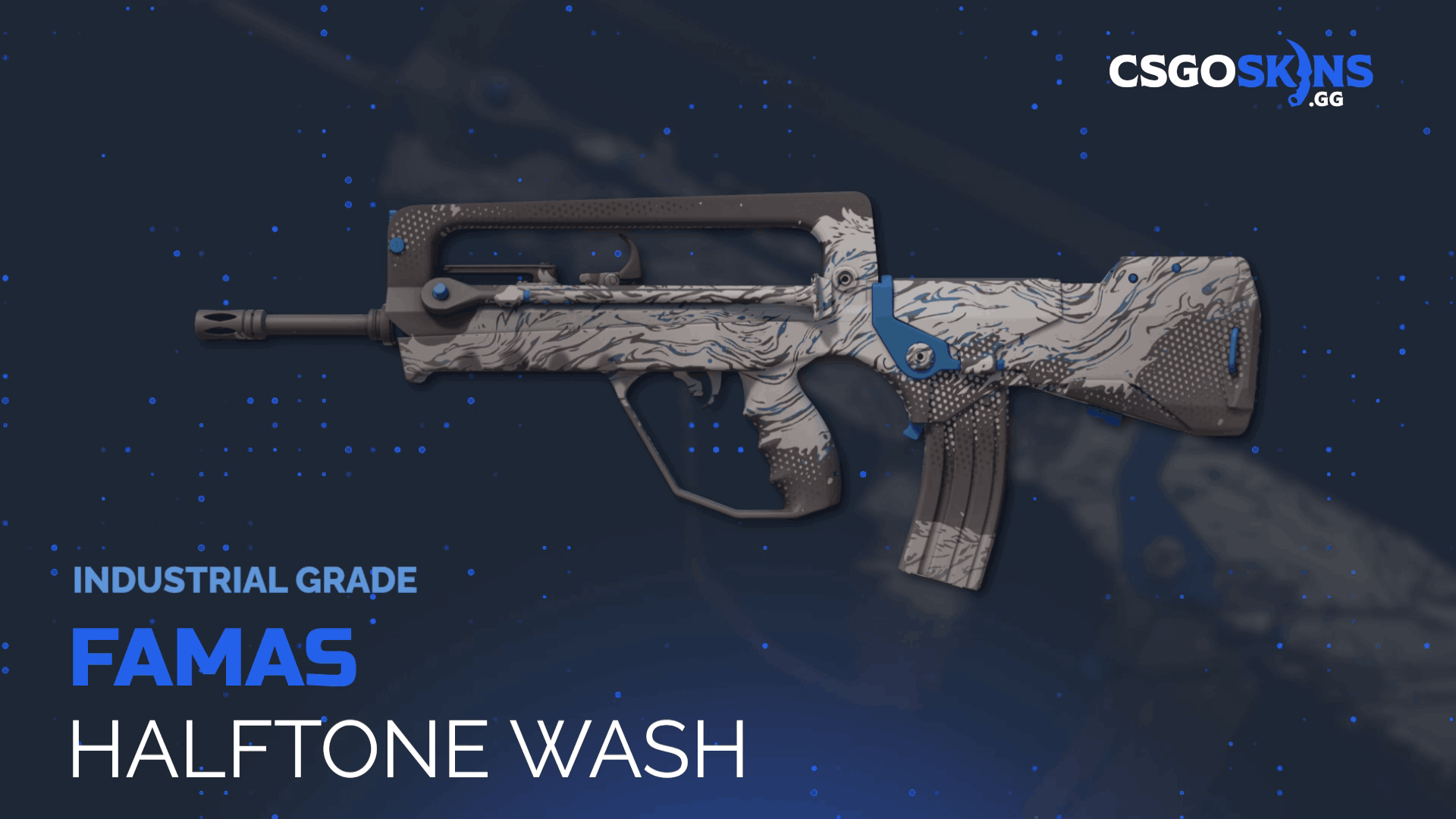 FAMAS | Halftone Wash Gameplay Showcase
