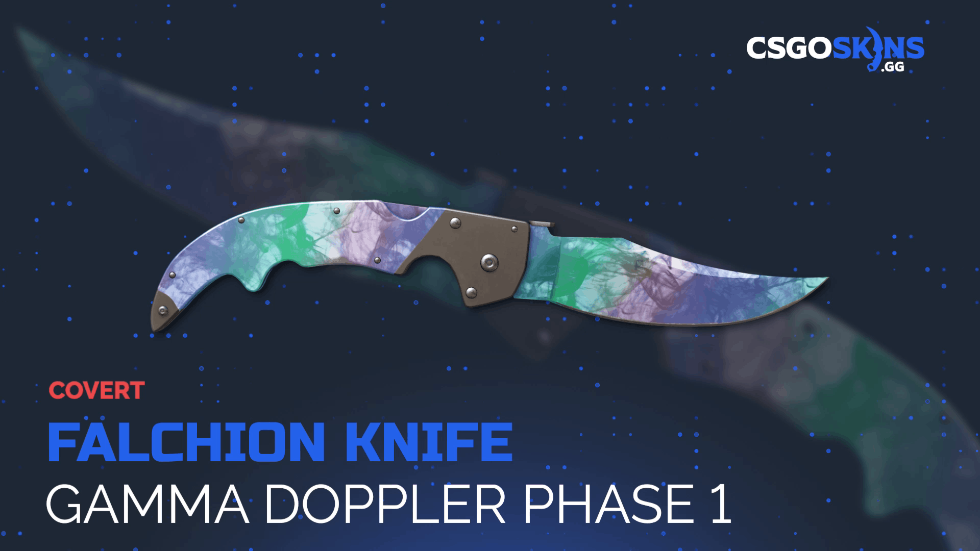 ★ Falchion Knife | Gamma Doppler Phase 1 Gameplay Showcase