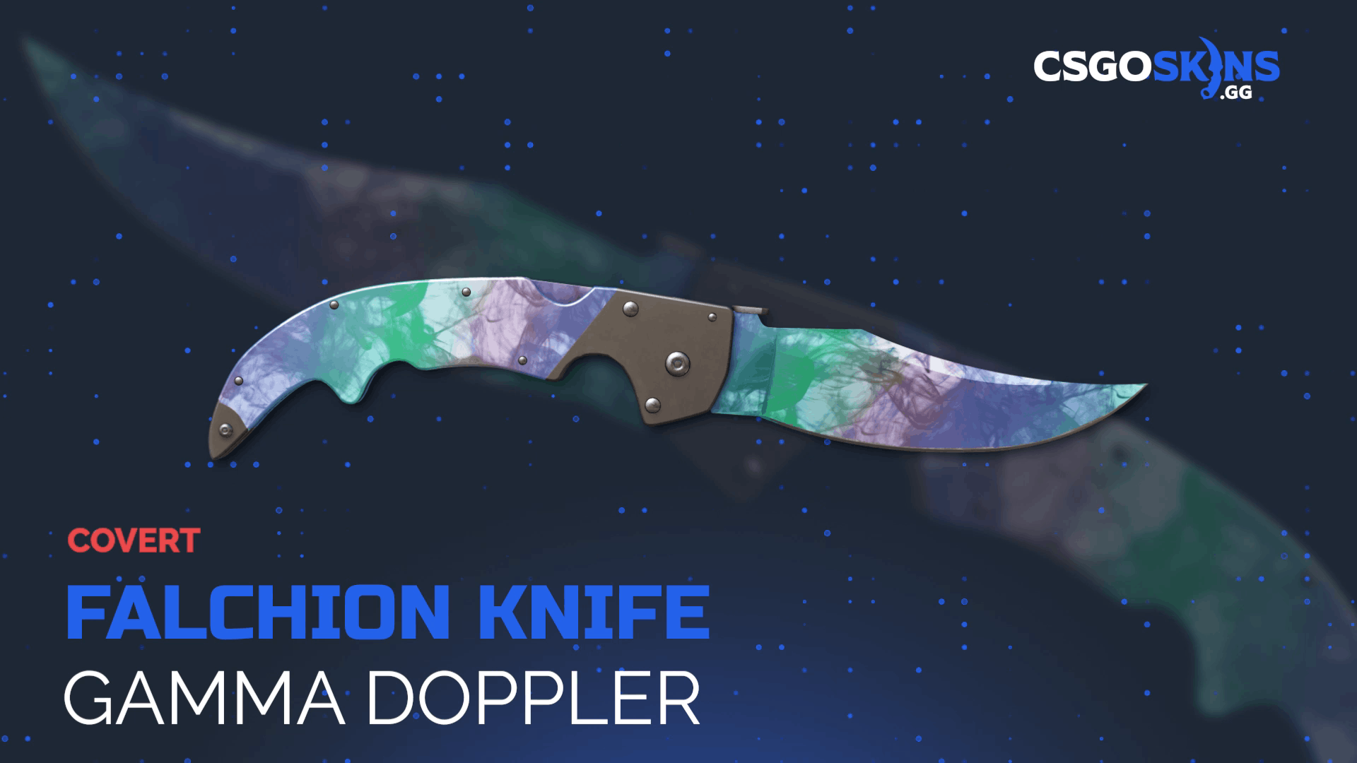 ★ Falchion Knife | Gamma Doppler Gameplay Showcase