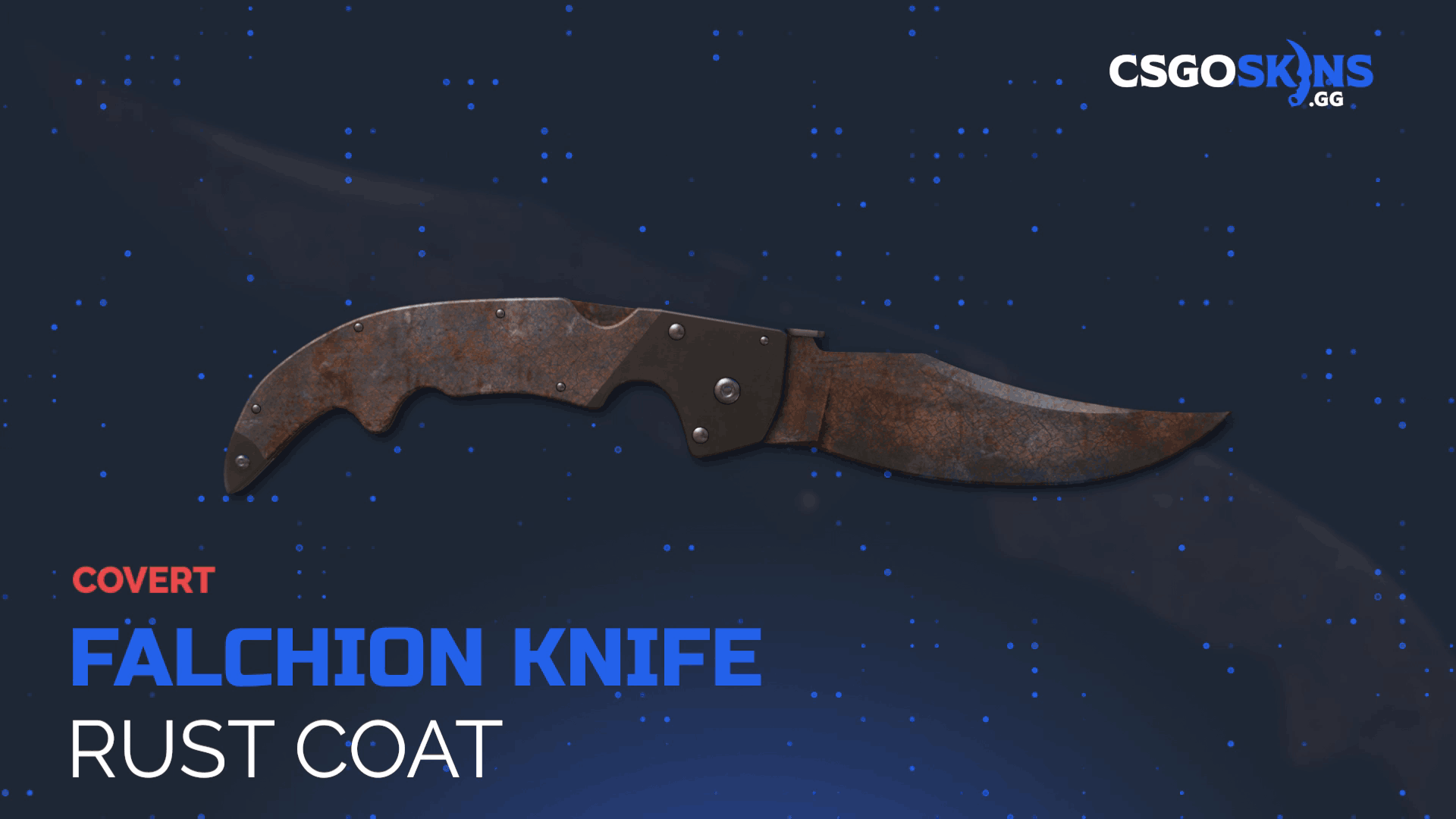 ★ Falchion Knife | Rust Coat Gameplay Showcase