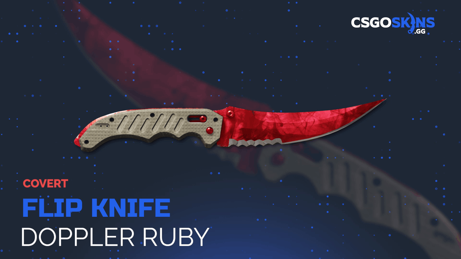★ Flip Knife | Doppler Ruby Gameplay Showcase