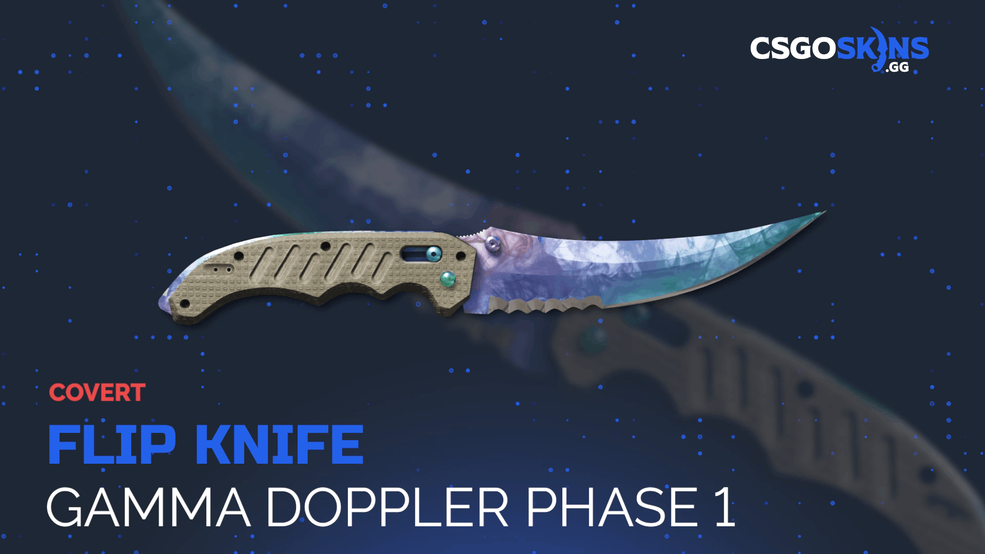 ★ Flip Knife | Gamma Doppler Phase 1 Gameplay Showcase
