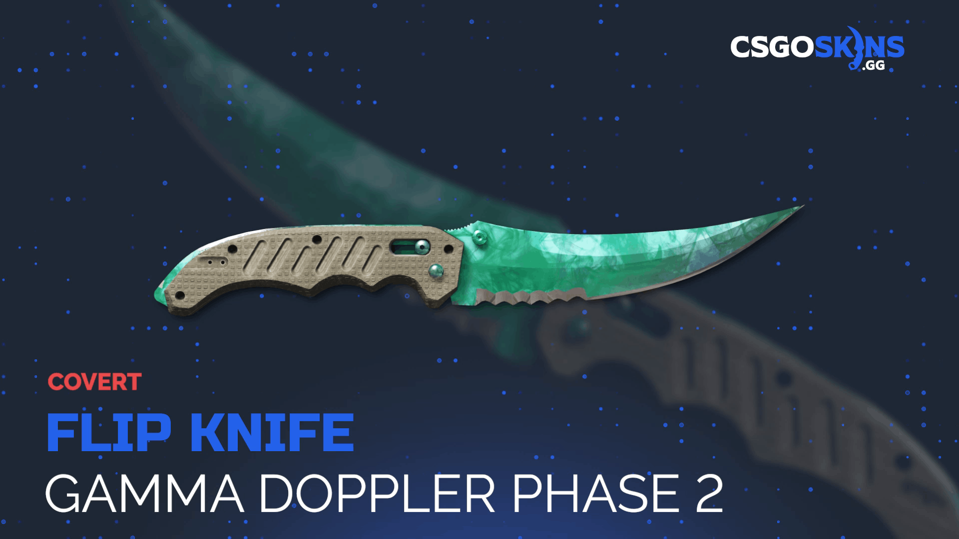 ★ Flip Knife | Gamma Doppler Phase 2 Gameplay Showcase