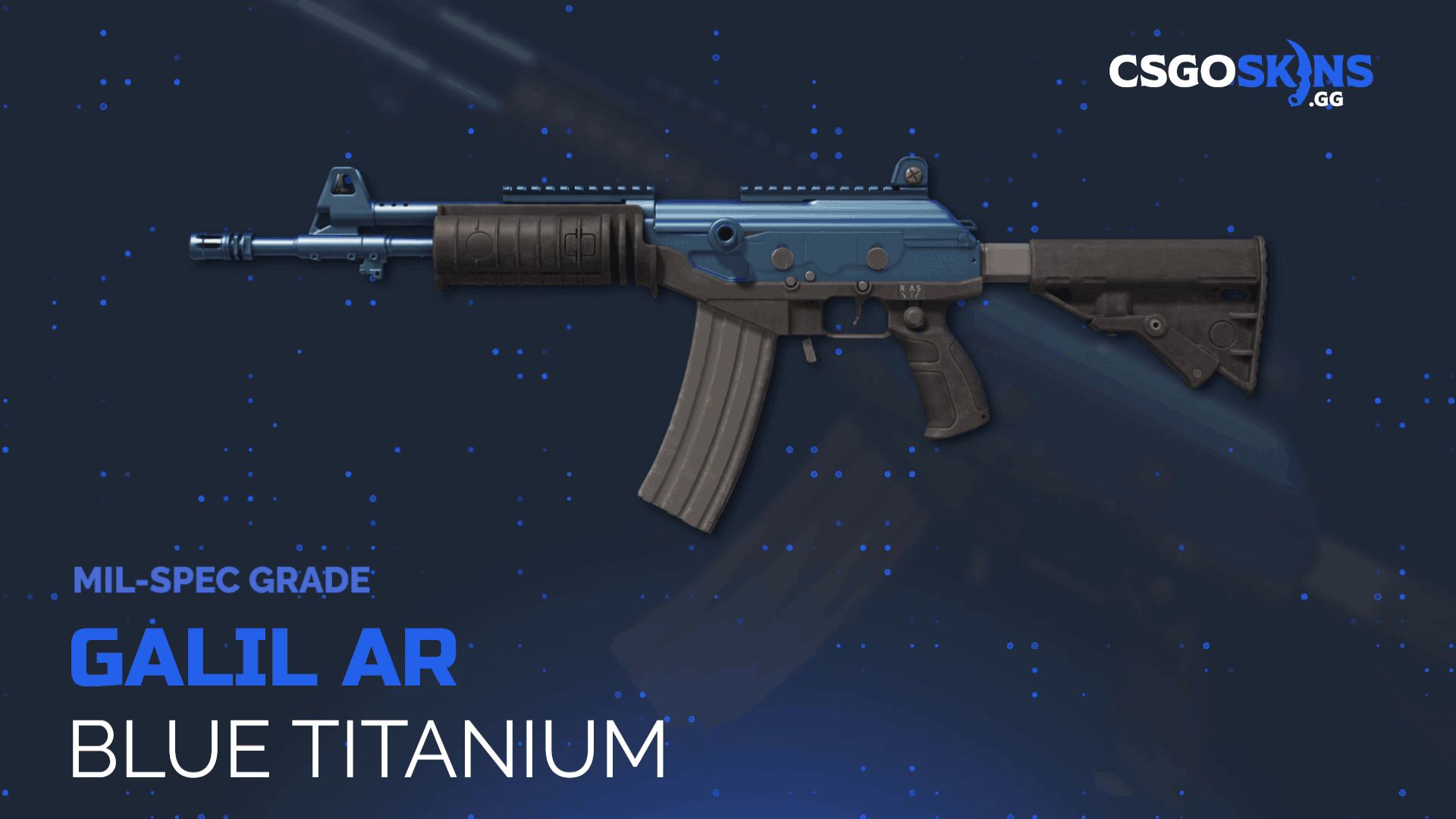 Galil AR | Blue Titanium Gameplay Showcase