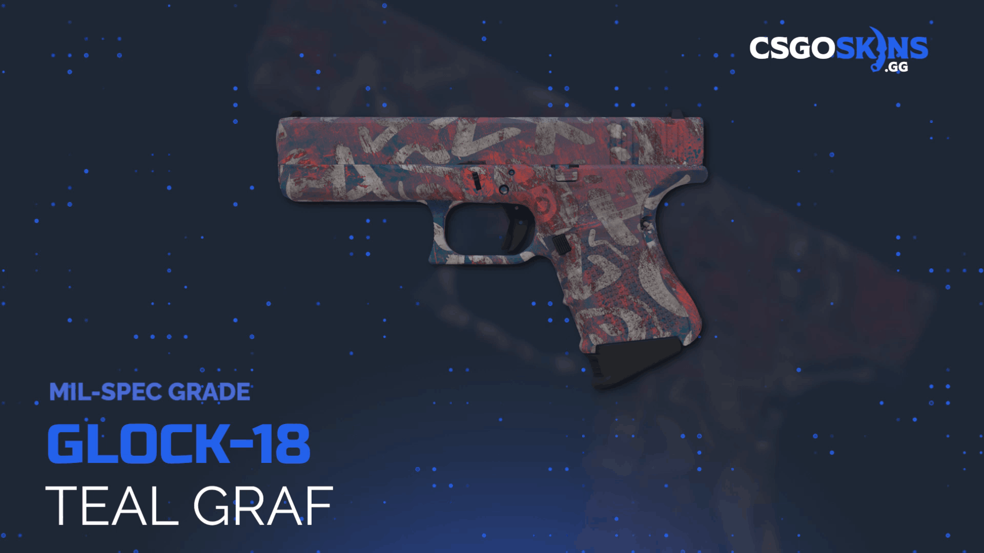 Glock-18 | Teal Graf Gameplay Showcase