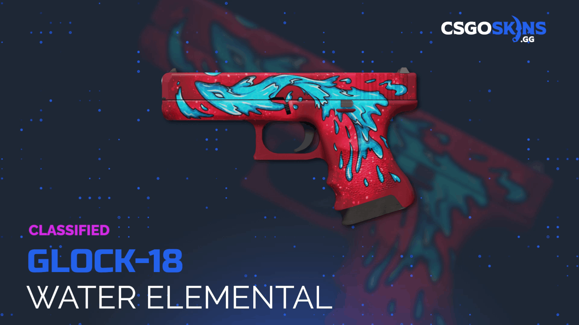 Glock-18 | Water Elemental Gameplay Showcase