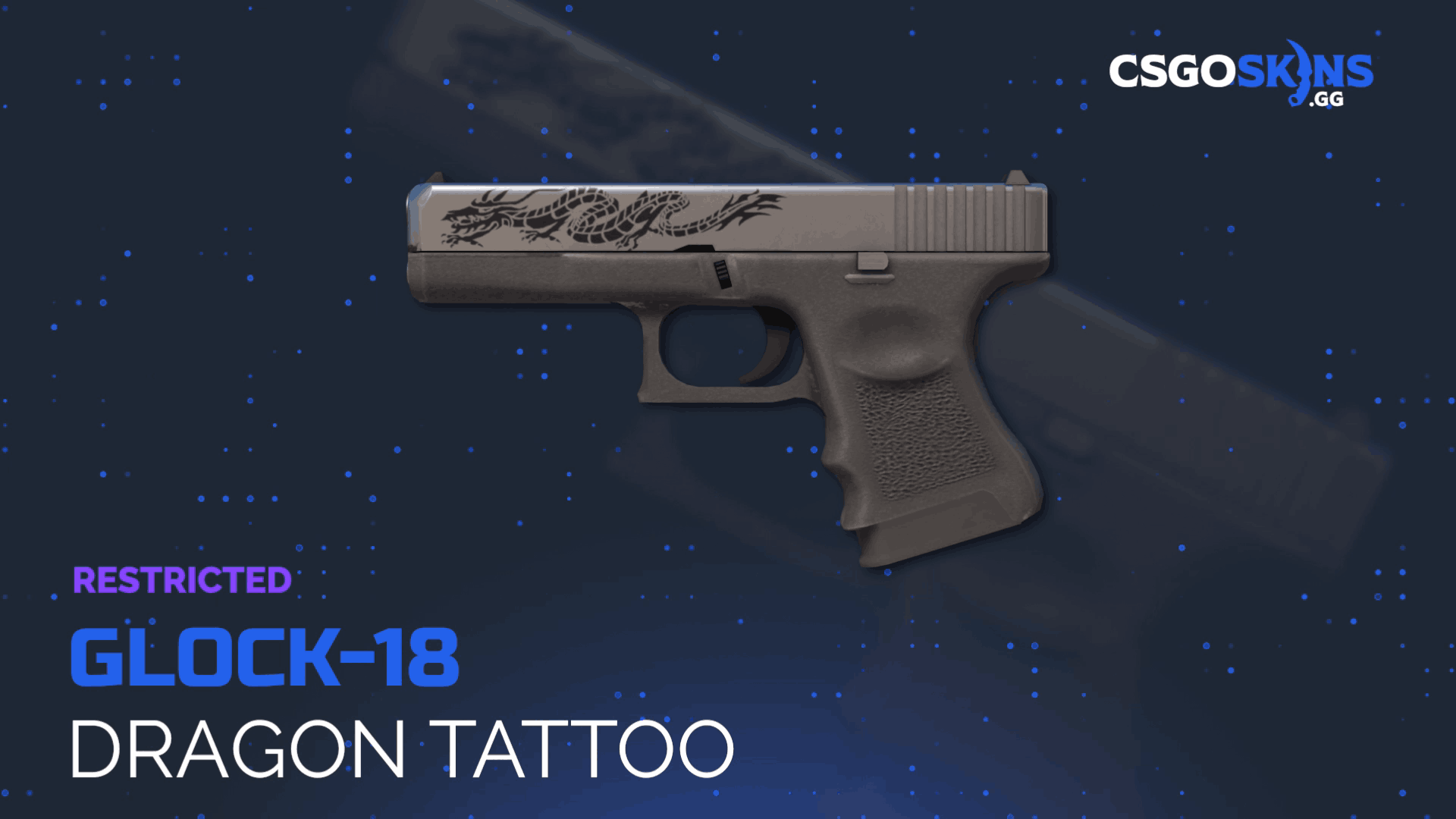 Glock-18 | Dragon Tattoo Gameplay Showcase