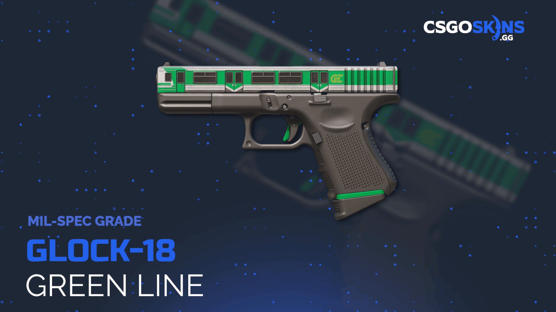 Glock-18 | Green Line Gameplay Showcase