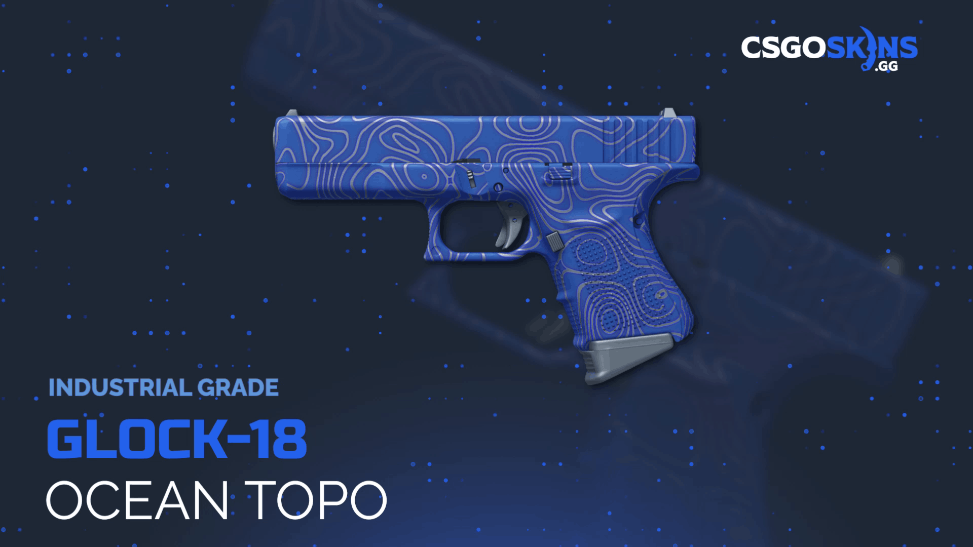 Glock-18 | Ocean Topo Gameplay Showcase