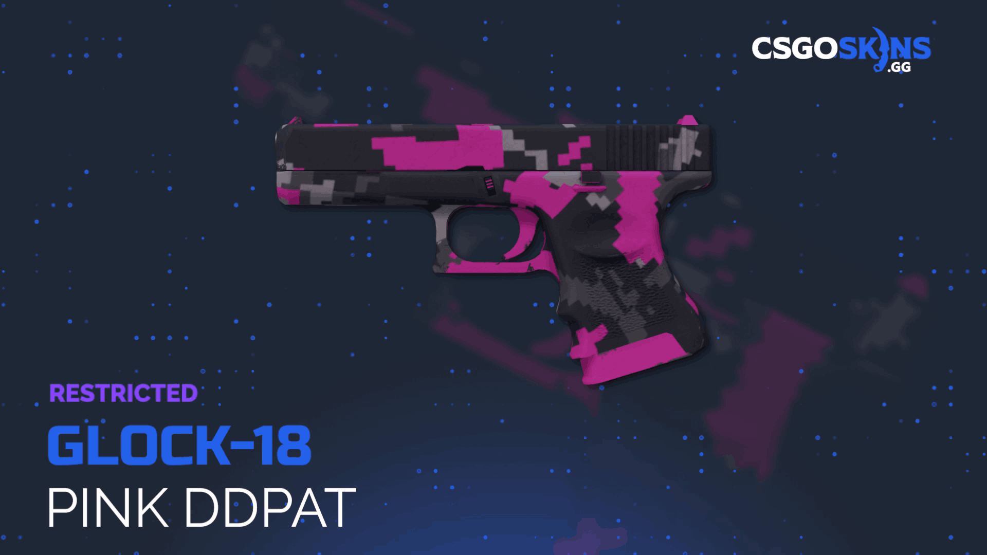 Glock-18 | Pink DDPAT Gameplay Showcase
