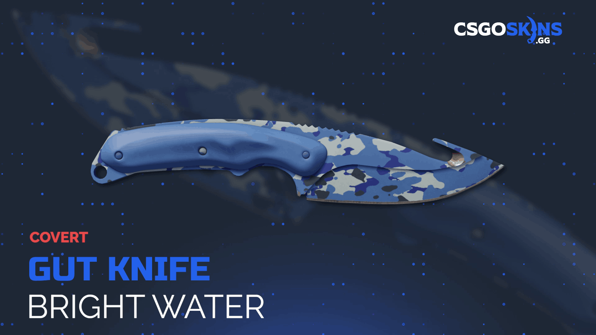 ★ Gut Knife | Bright Water Gameplay Showcase