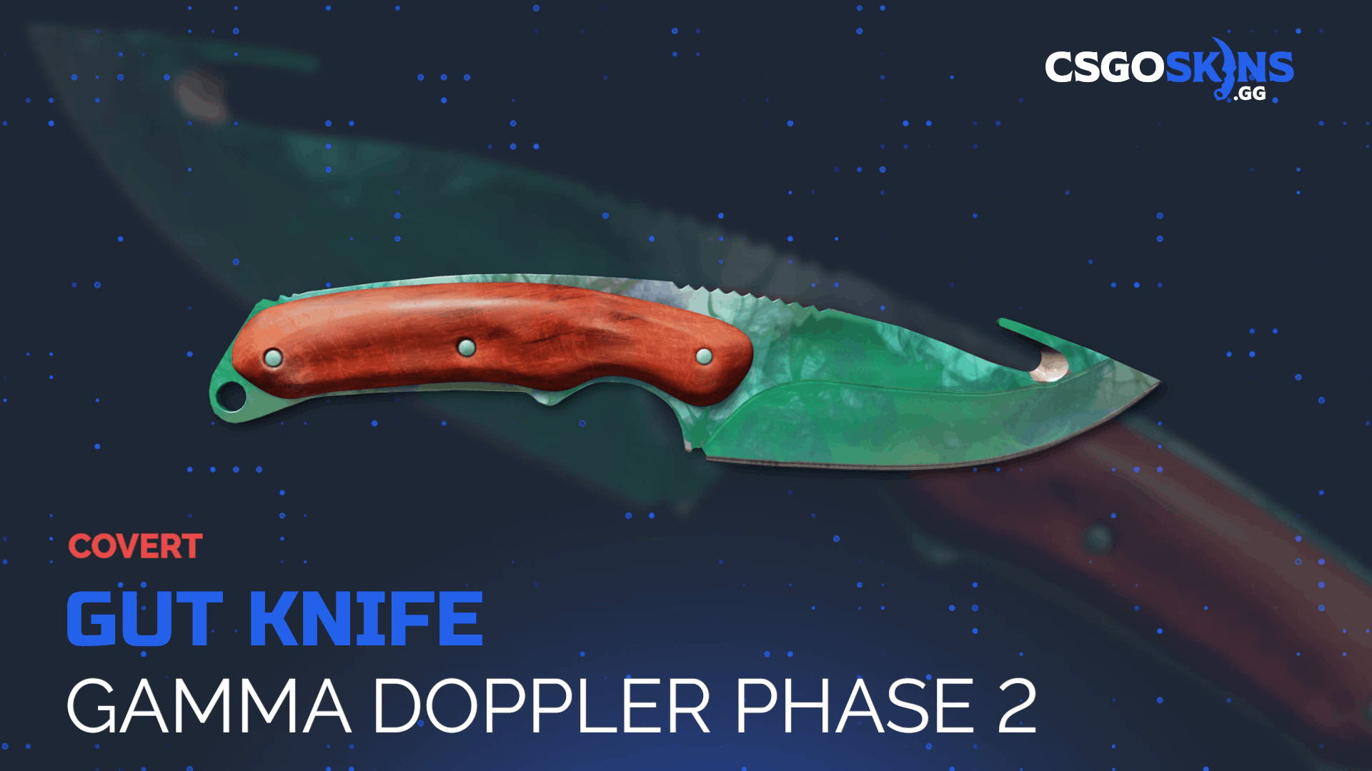 ★ Gut Knife | Gamma Doppler Phase 2 Gameplay Showcase