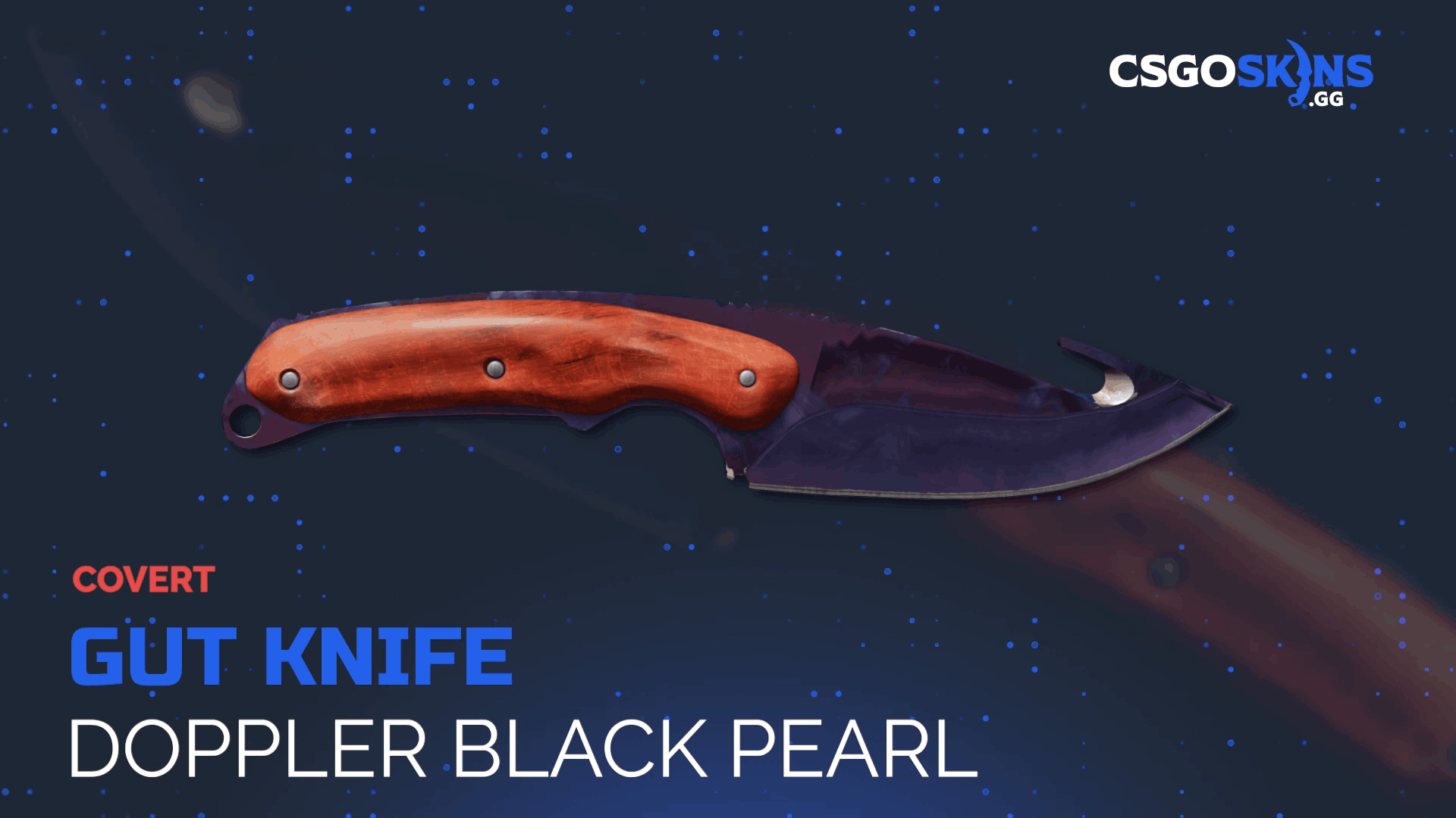 ★ Gut Knife | Doppler Black Pearl Gameplay Showcase