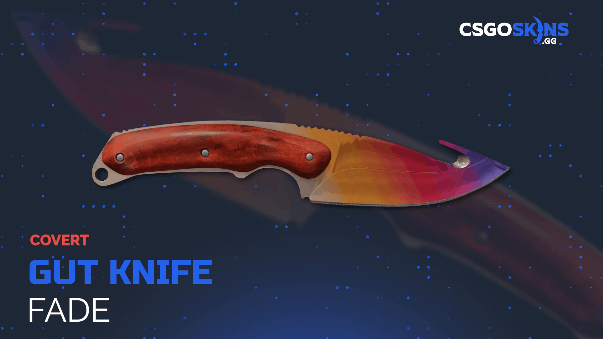 ★ Gut Knife | Fade Gameplay Showcase