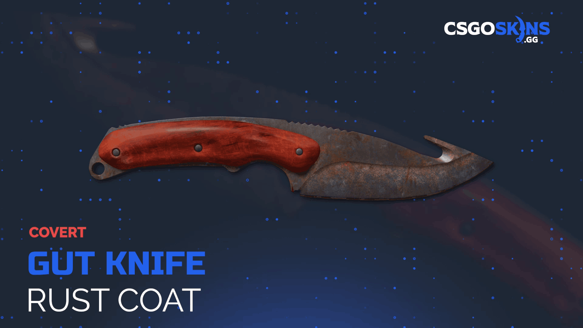★ Gut Knife | Rust Coat Gameplay Showcase