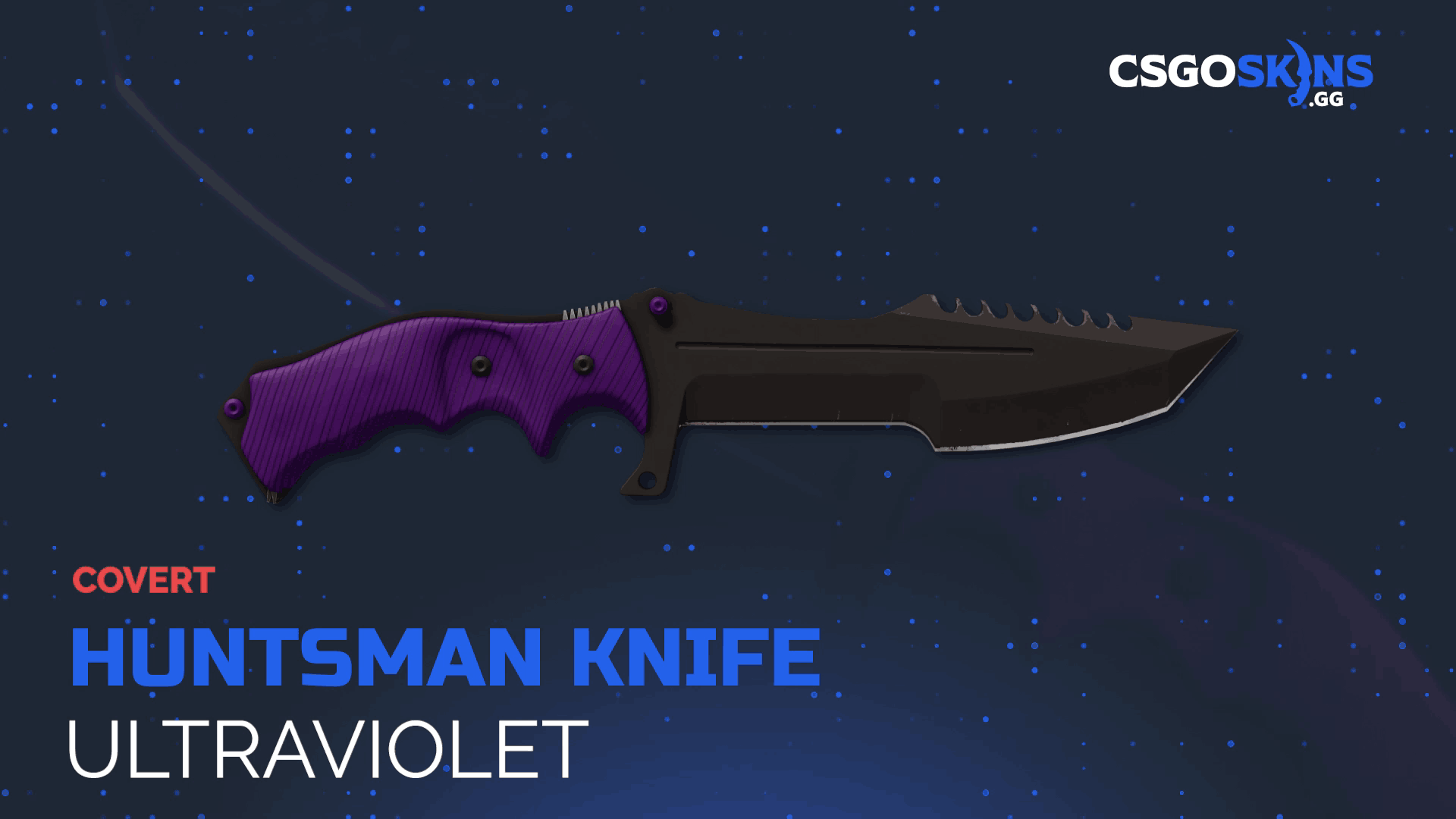 ★ Huntsman Knife | Ultraviolet Gameplay Showcase
