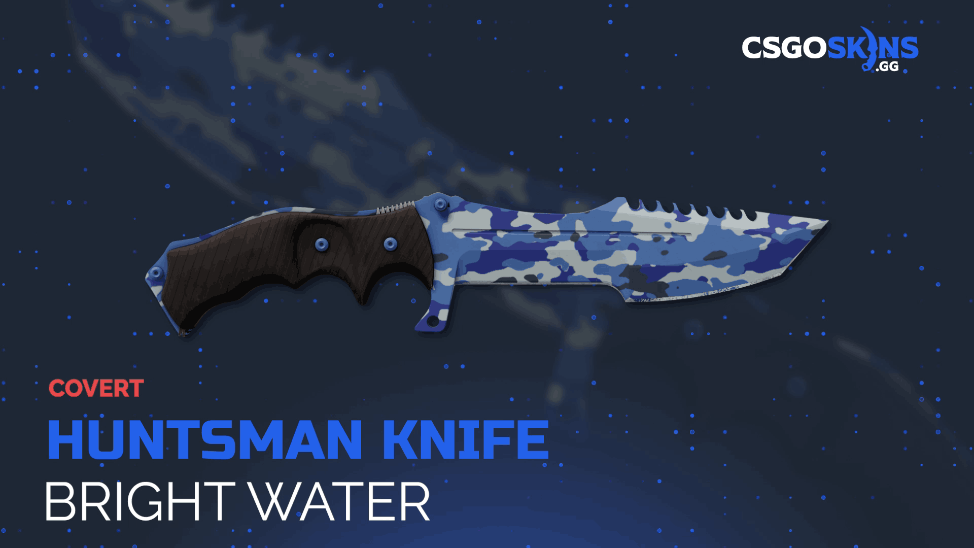 ★ Huntsman Knife | Bright Water Gameplay Showcase