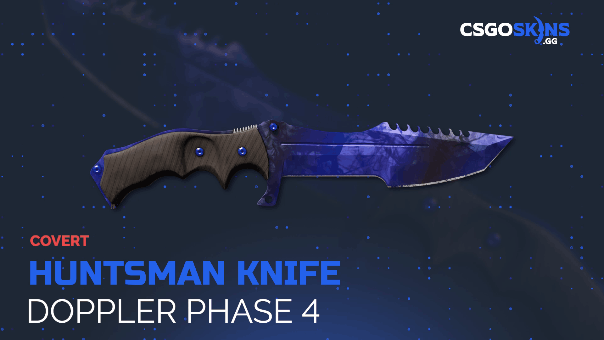 ★ Huntsman Knife | Doppler Phase 4 Gameplay Showcase