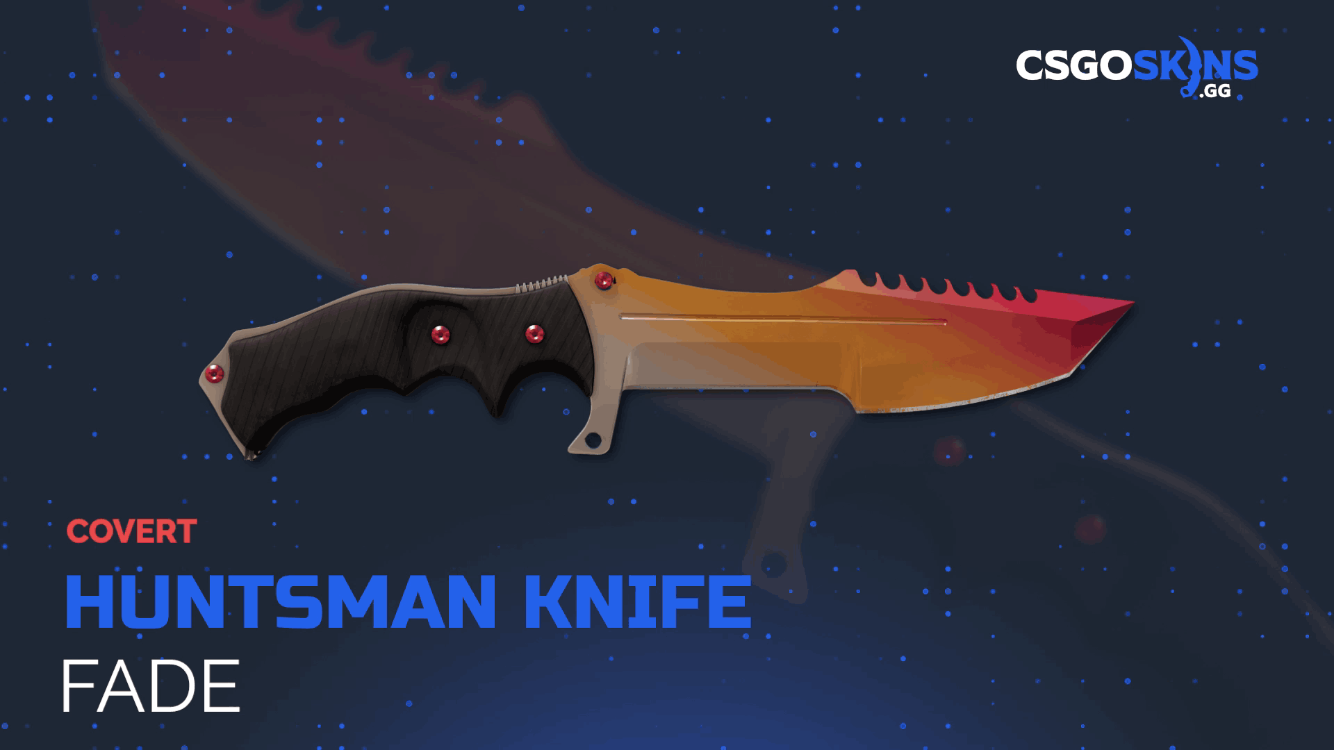 ★ Huntsman Knife | Fade Gameplay Showcase