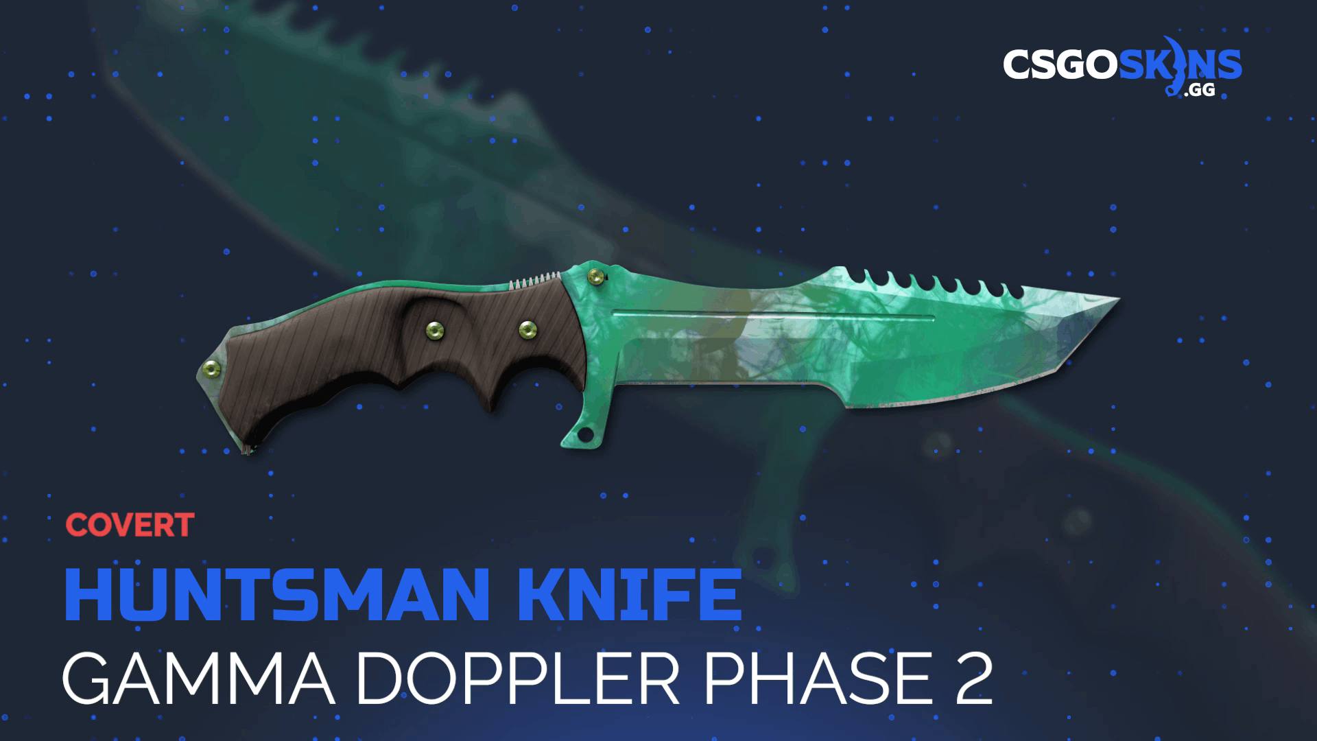 ★ Huntsman Knife | Gamma Doppler Phase 2 Gameplay Showcase